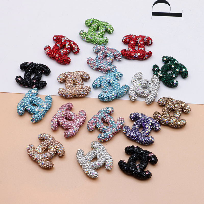 FS4938- 22×26Mm Cc Ceramic Clay Drill Beads Can Pass Through A Pen Zoe's DIY Shop