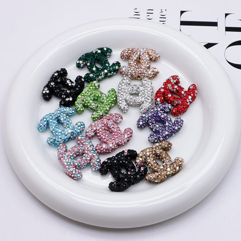 FS4938- 22×26Mm Cc Ceramic Clay Drill Beads Can Pass Through A Pen Zoe's DIY Shop