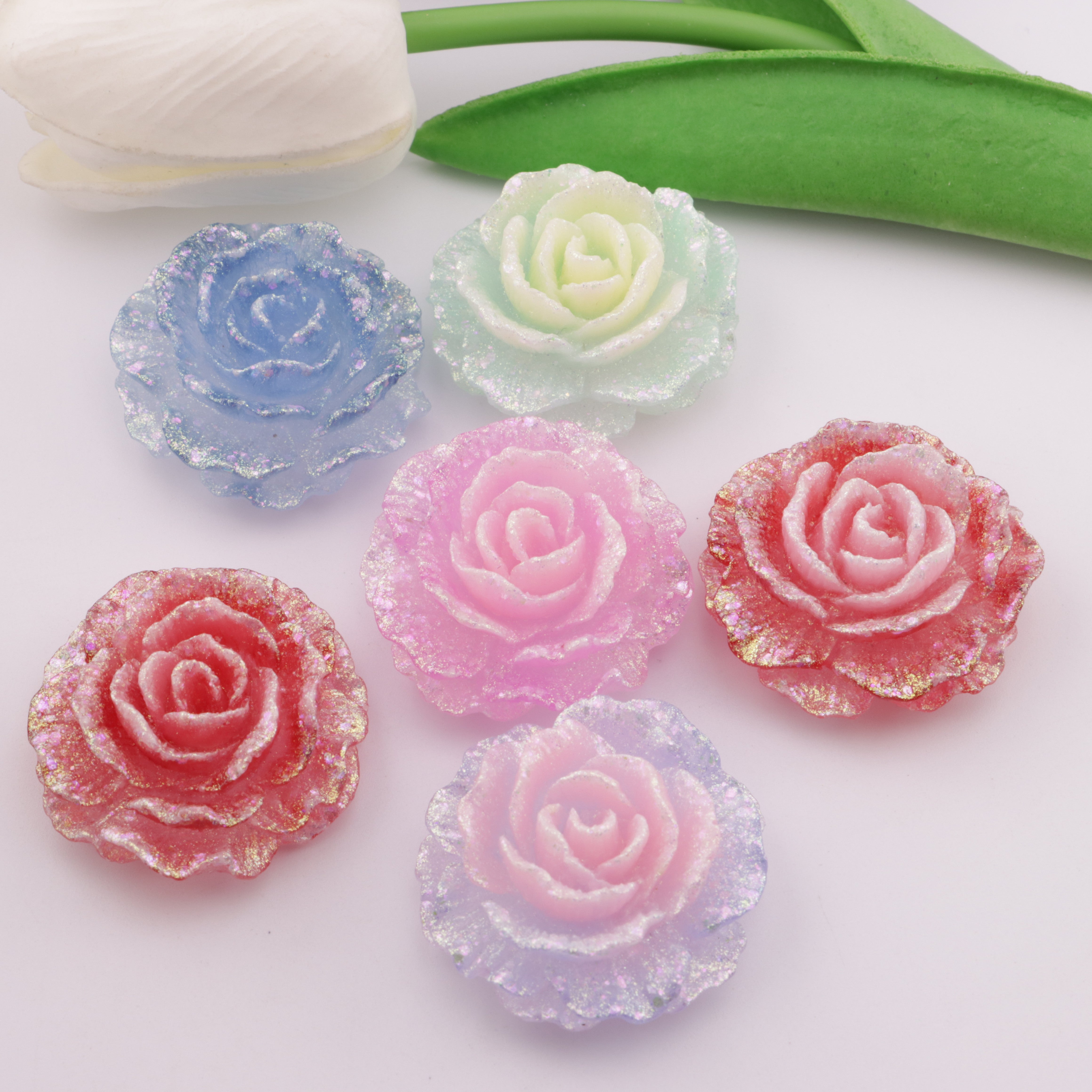 FS4423- 36mm Luminous Cake Flower
