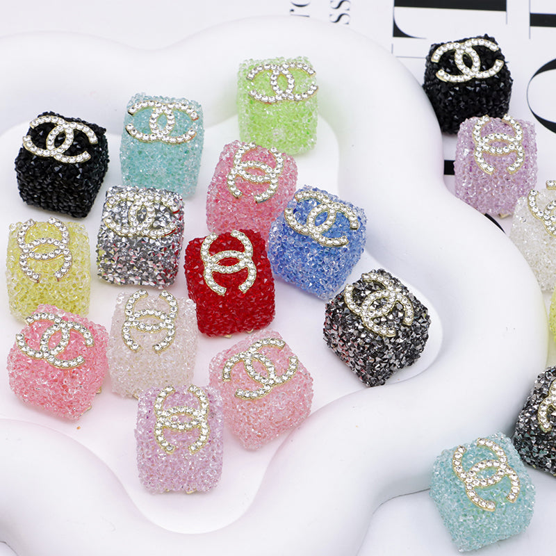 FS4941- 16mm Cc Granulated Sugar Beads for Crafts DIY Bracelets Keychains Pens Jewelry Making Supplies Zoe's DIY Shop