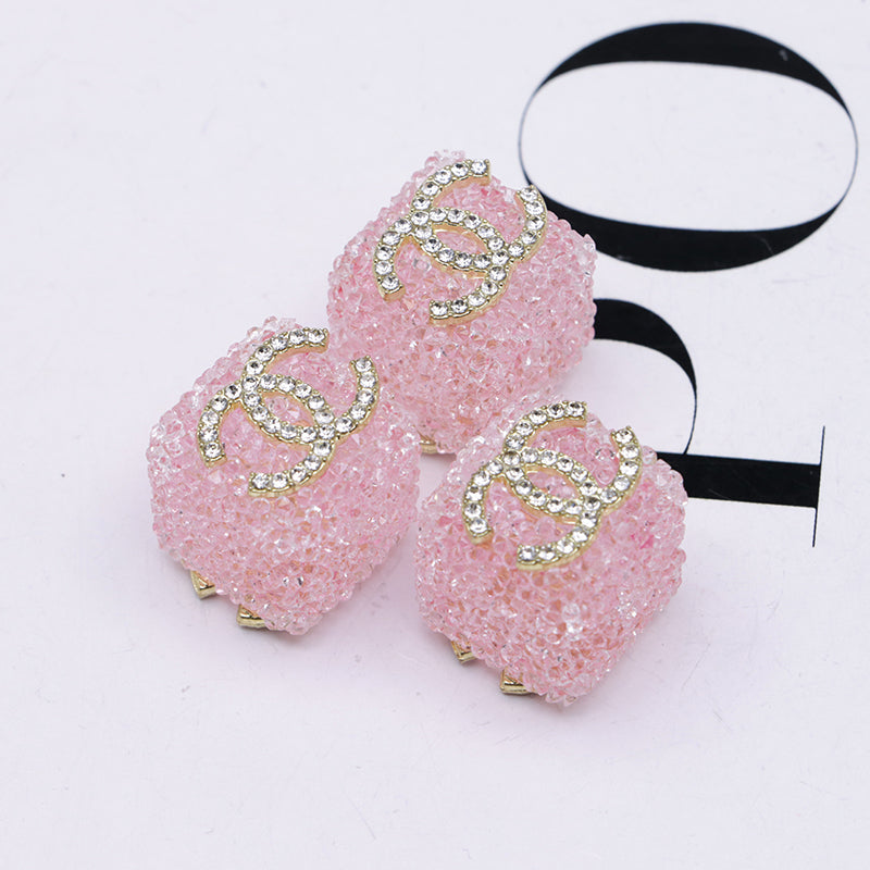 FS4941- 16mm Cc Granulated Sugar Beads for Crafts DIY Bracelets Keychains Pens Jewelry Making Supplies Zoe's DIY Shop