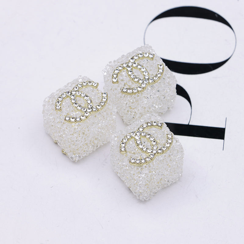 FS4941- 16mm Cc Granulated Sugar Beads for Crafts DIY Bracelets Keychains Pens Jewelry Making Supplies Zoe's DIY Shop