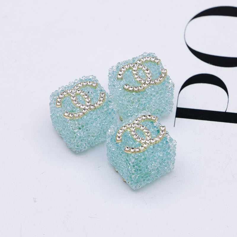 FS4941- 16mm Cc Granulated Sugar Beads for Crafts DIY Bracelets Keychains Pens Jewelry Making Supplies Zoe's DIY Shop