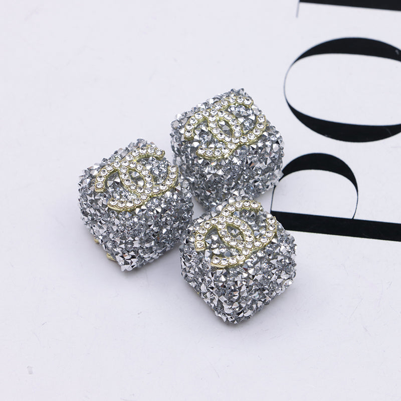 FS4941- 16mm Cc Granulated Sugar Beads for Crafts DIY Bracelets Keychains Pens Jewelry Making Supplies Zoe's DIY Shop