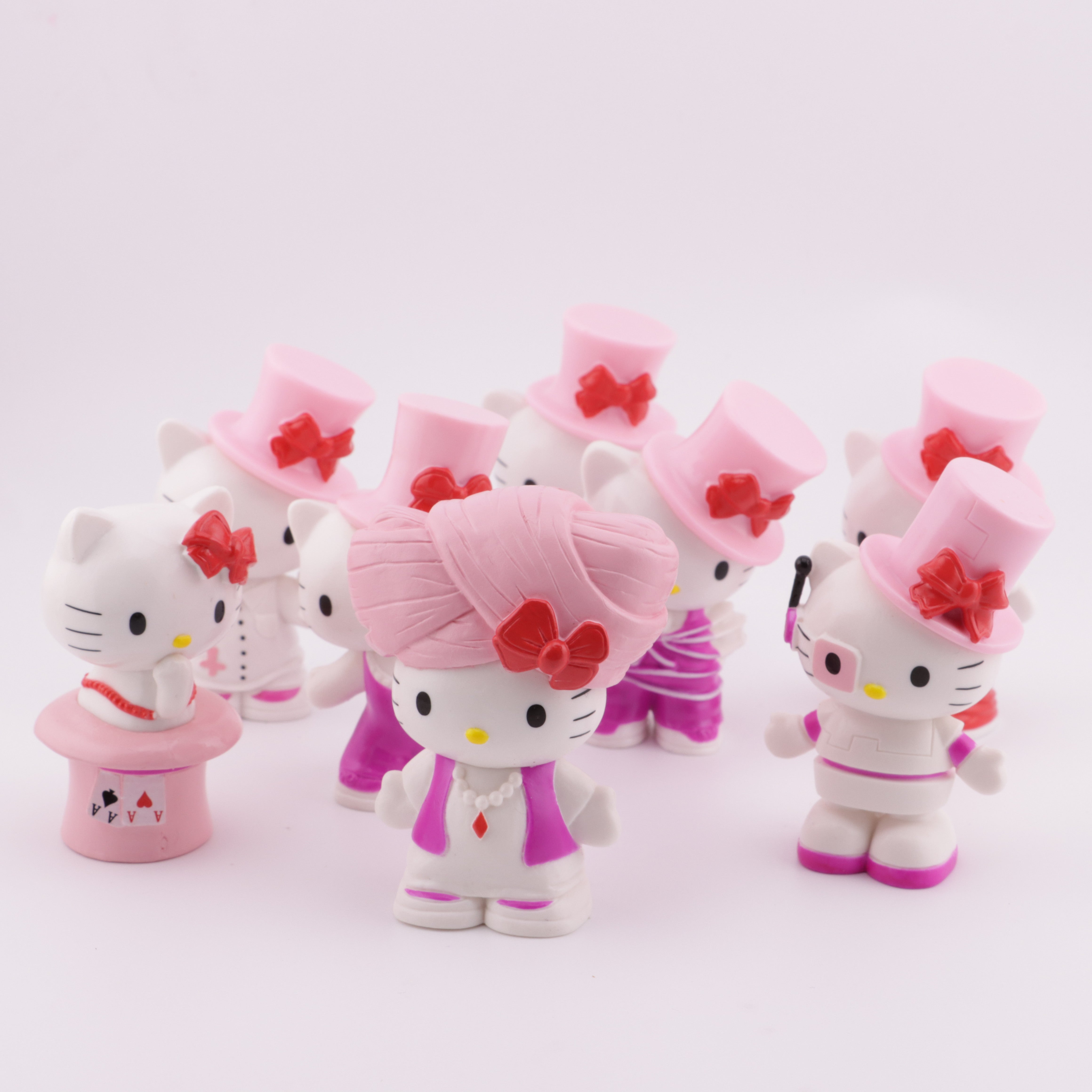 FS4524- Set Hong Kong Magician Charms Figurine Collectibles