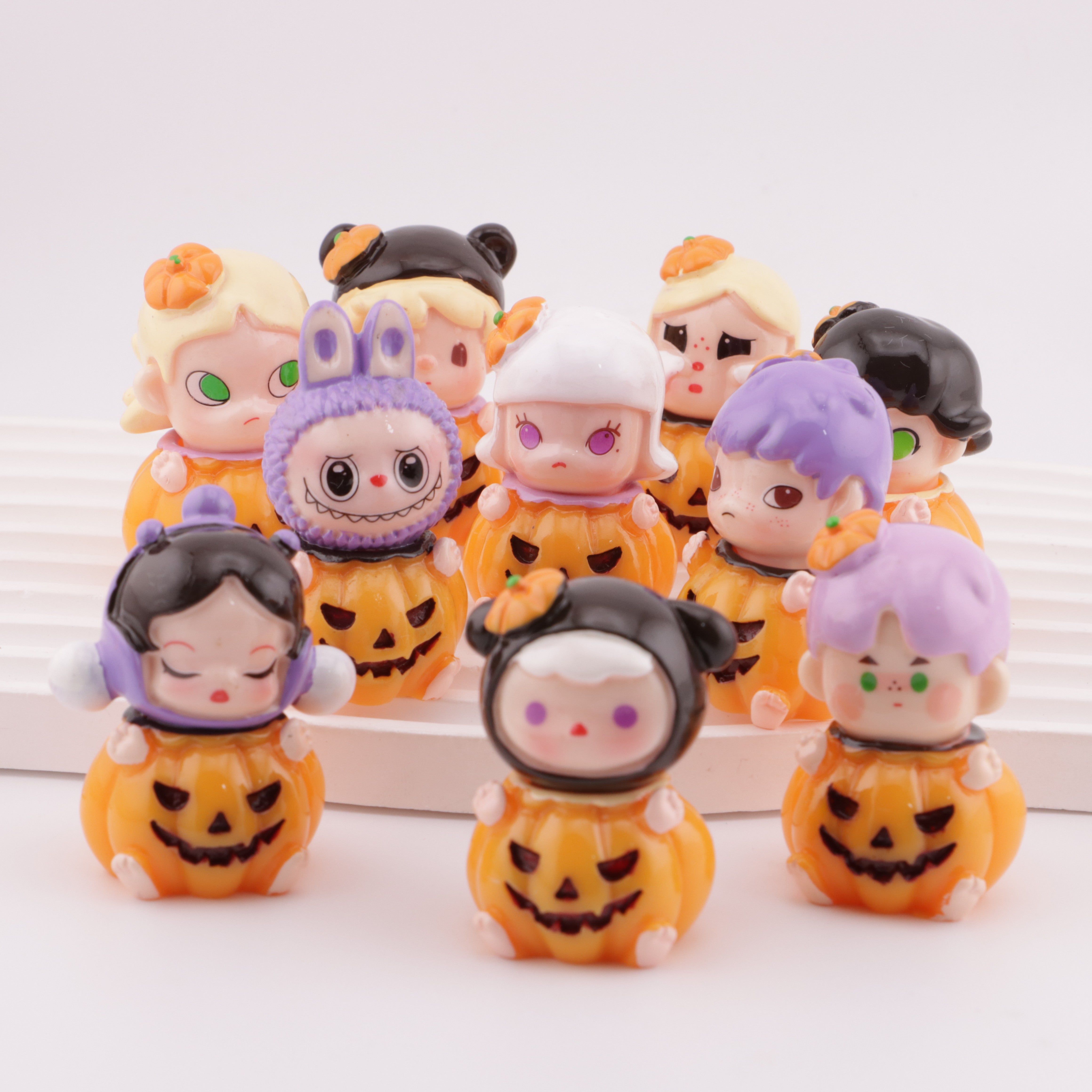 FS5634-  PP Halloween Pumpkin Charms Halloween Pumpkin Decorations