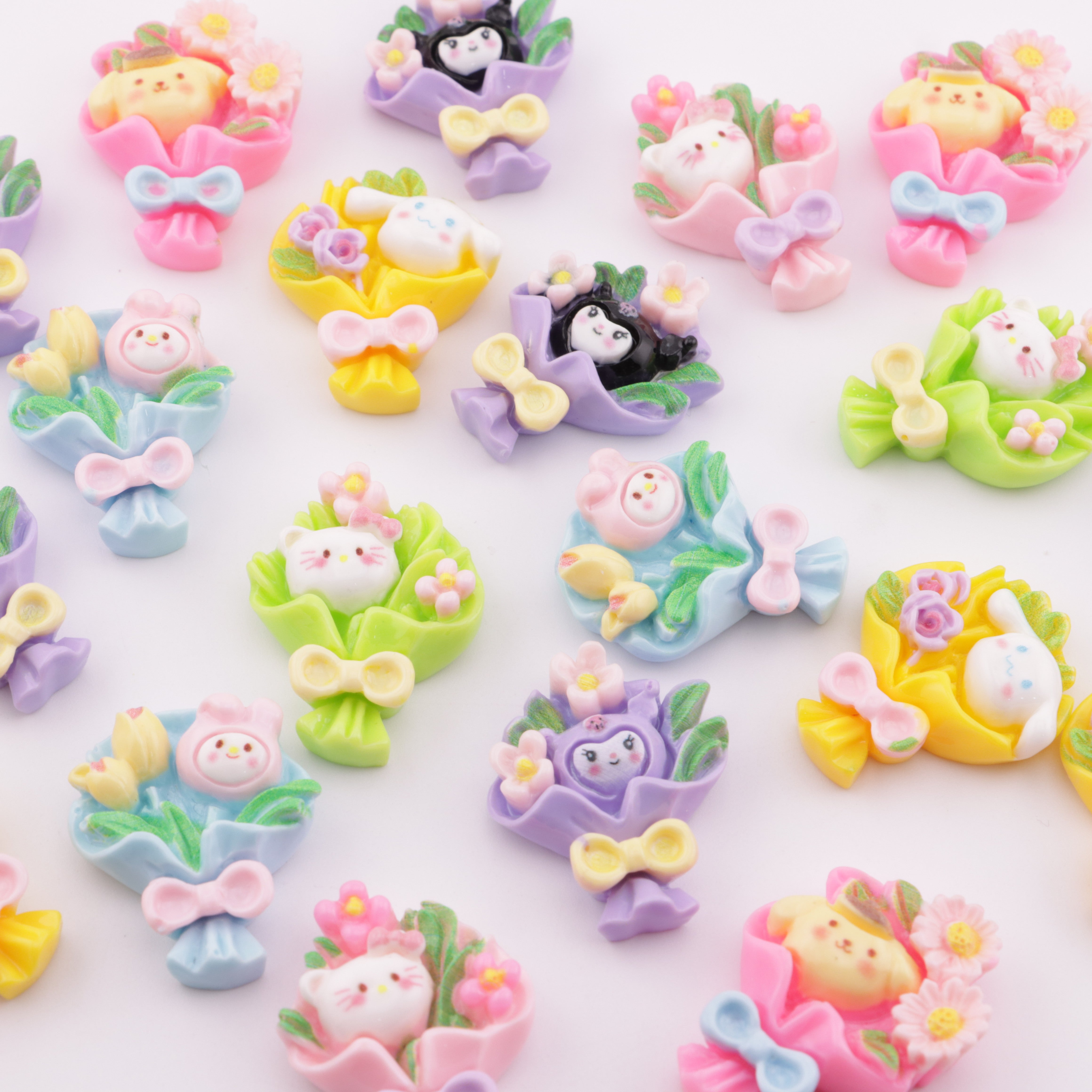 FS4831- Sanrio Resin Charms Resin Patches