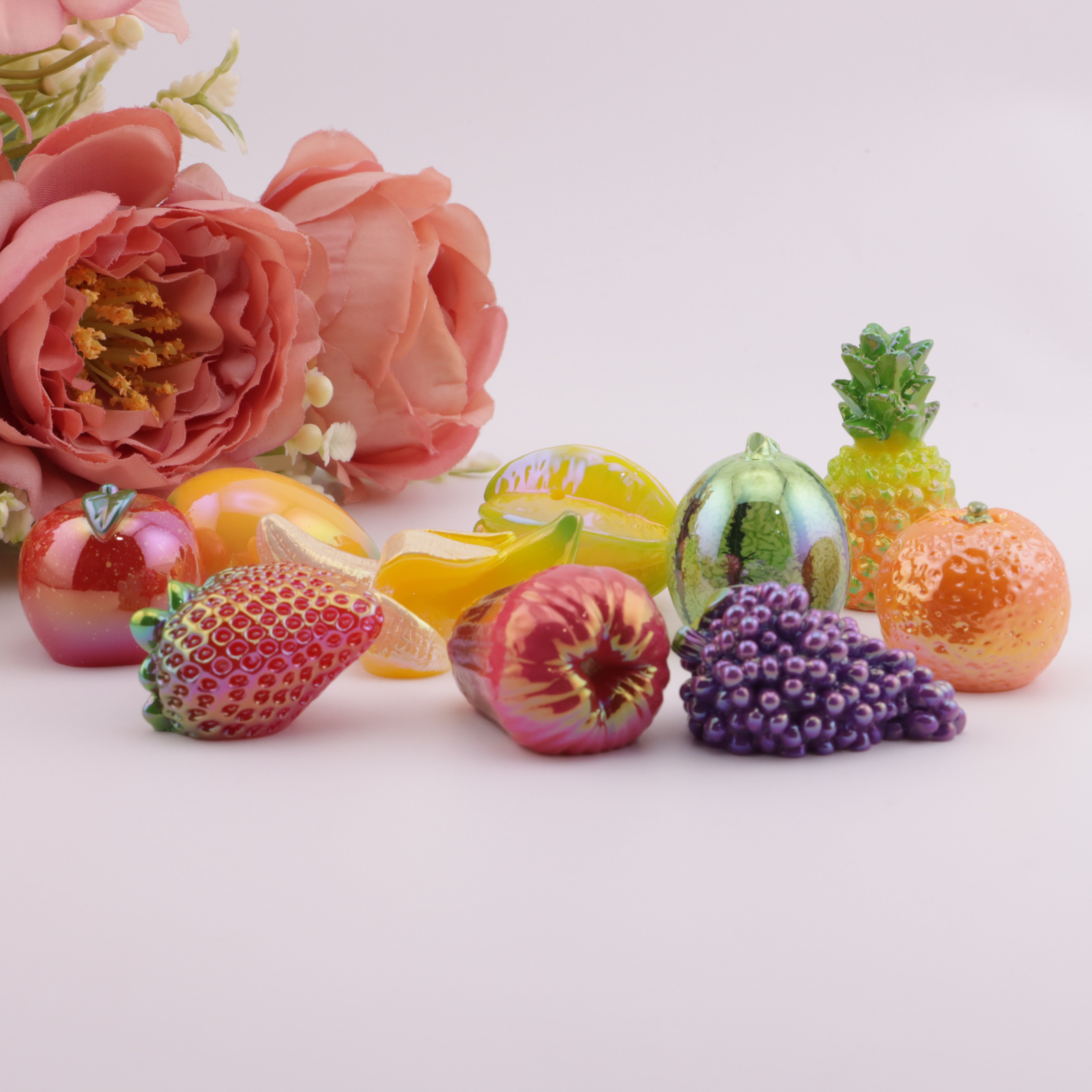 FS4892- Three - dimensional Fruit Resin Beads