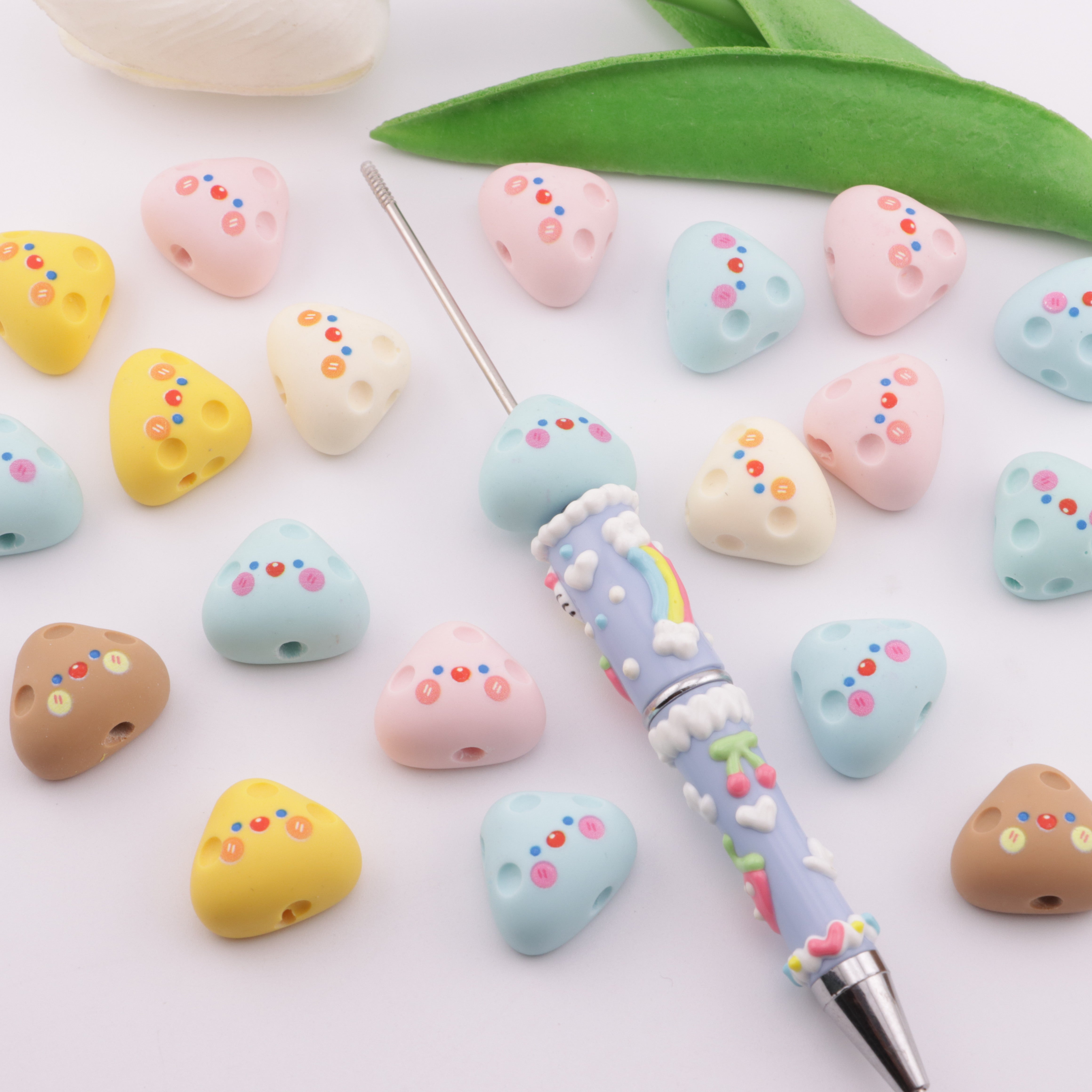 FS2577- Cheese Resin Beads