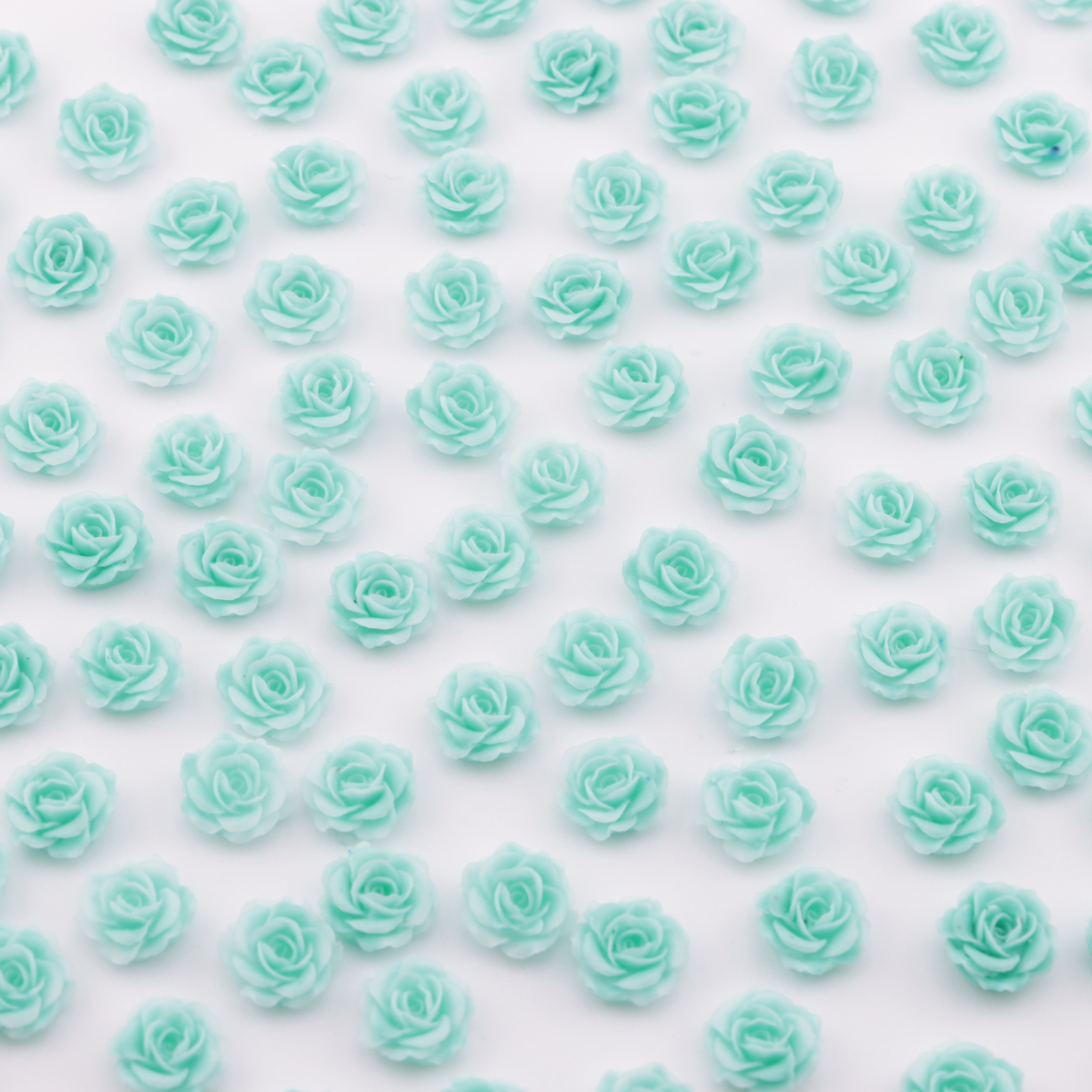 FS5216- 10mm Soft Flower Charms, Soft Flower Patches, Luminous