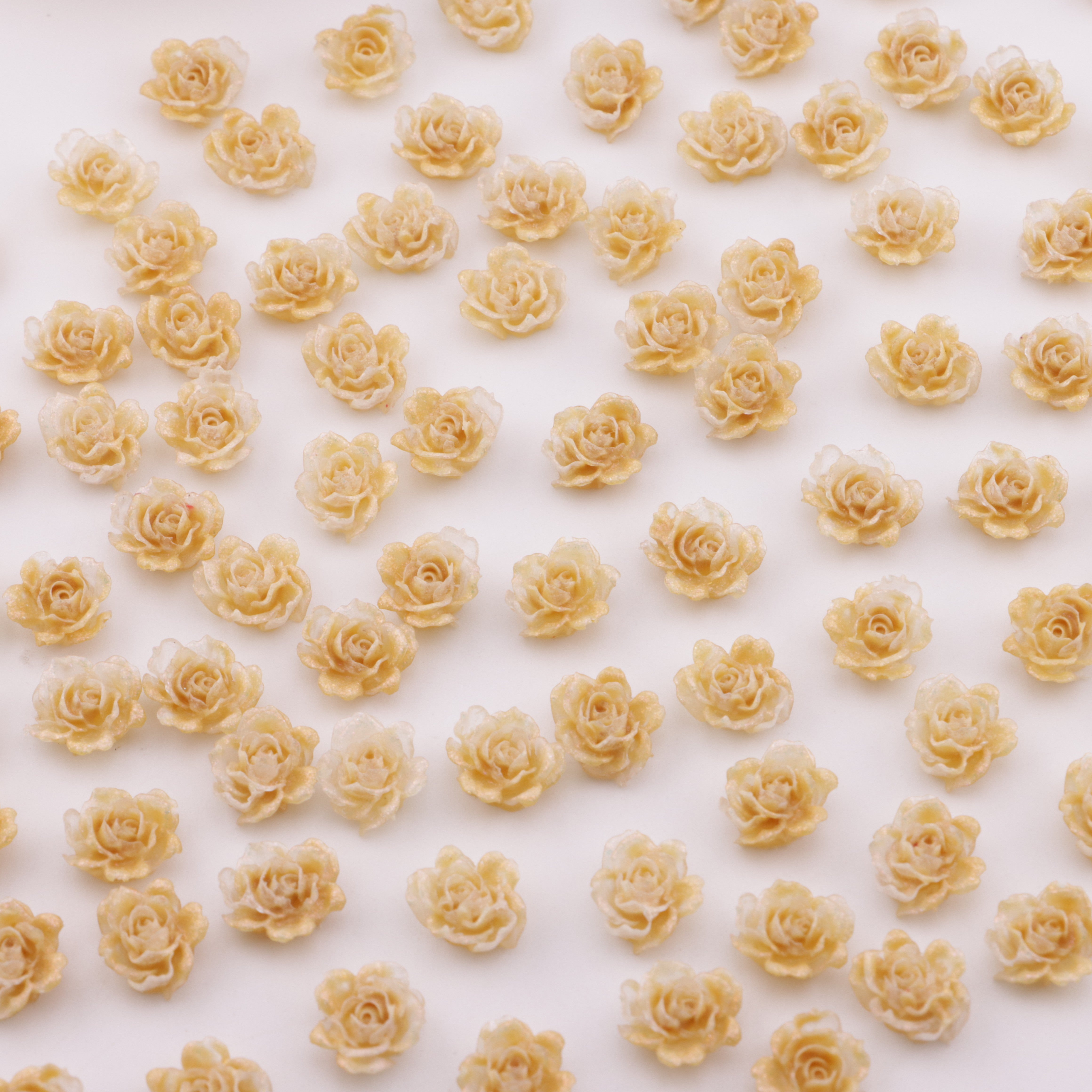 FS3659- 10mm Soft Flower Charms Soft Flowers