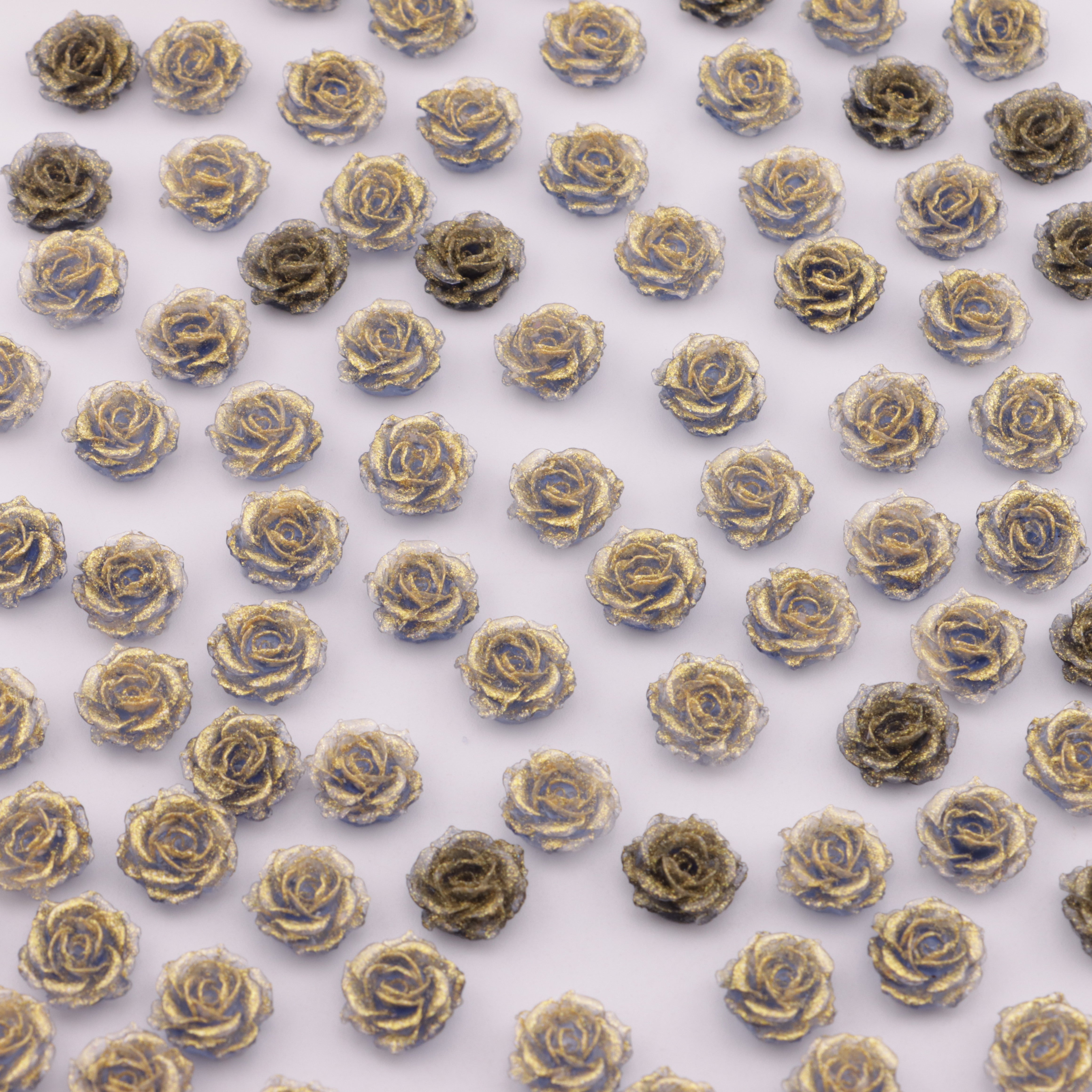 FS5063- 10mm Luminous Soft Flower Charms