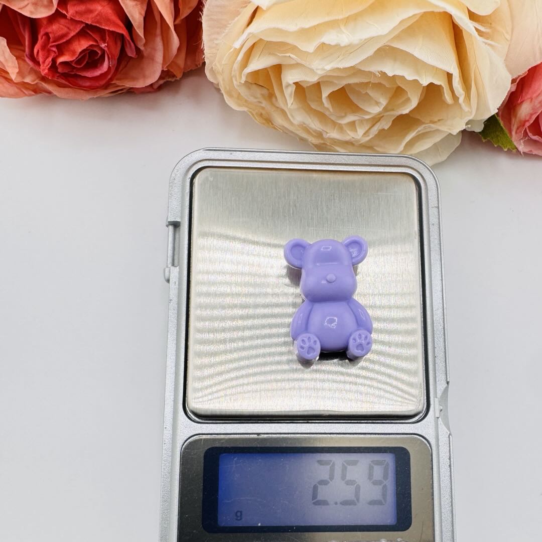 FS10949-About 18×26mm Mixed Color Bear Based Beads