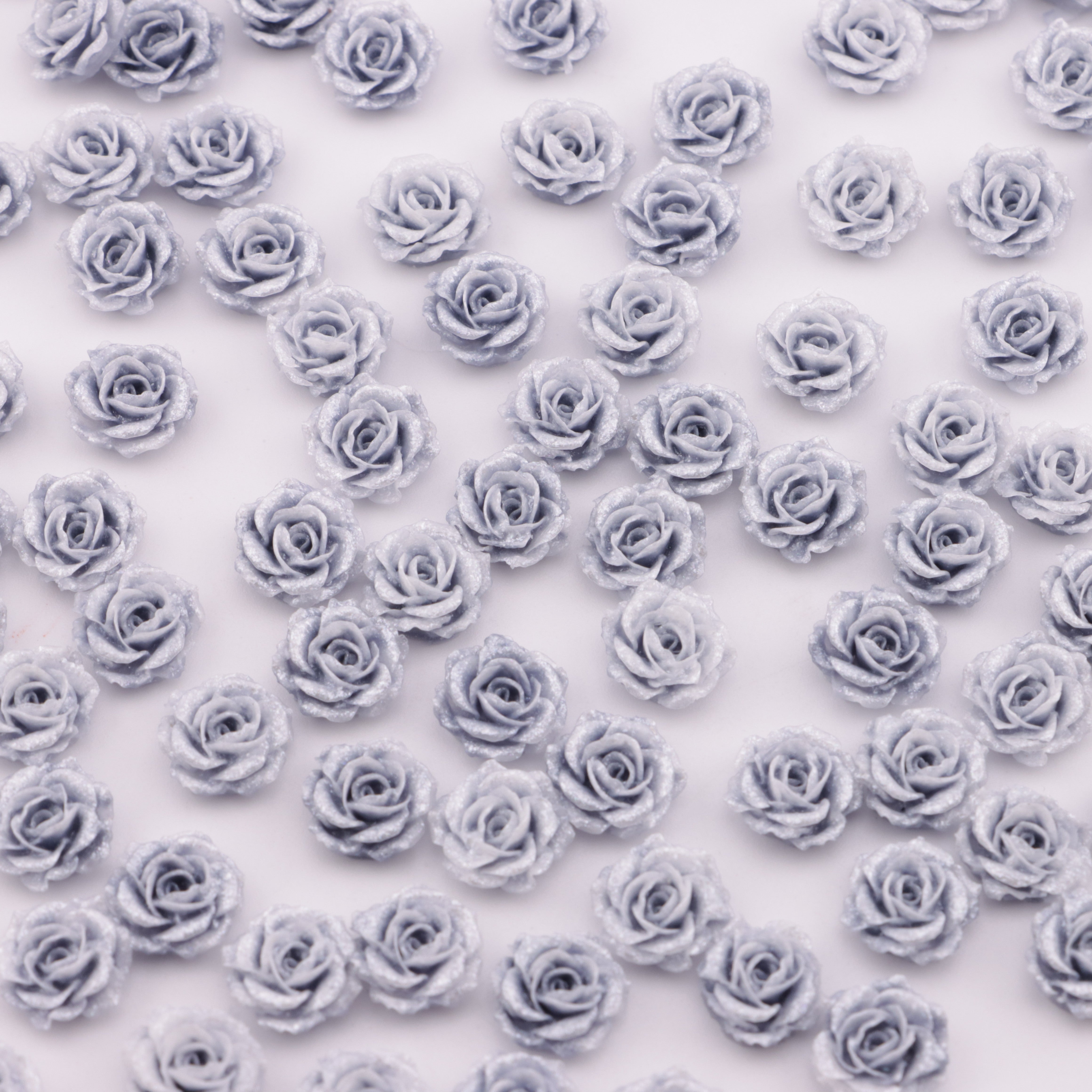 FS5579- 10mm Soft Flower Charms Soft Flower Patches
