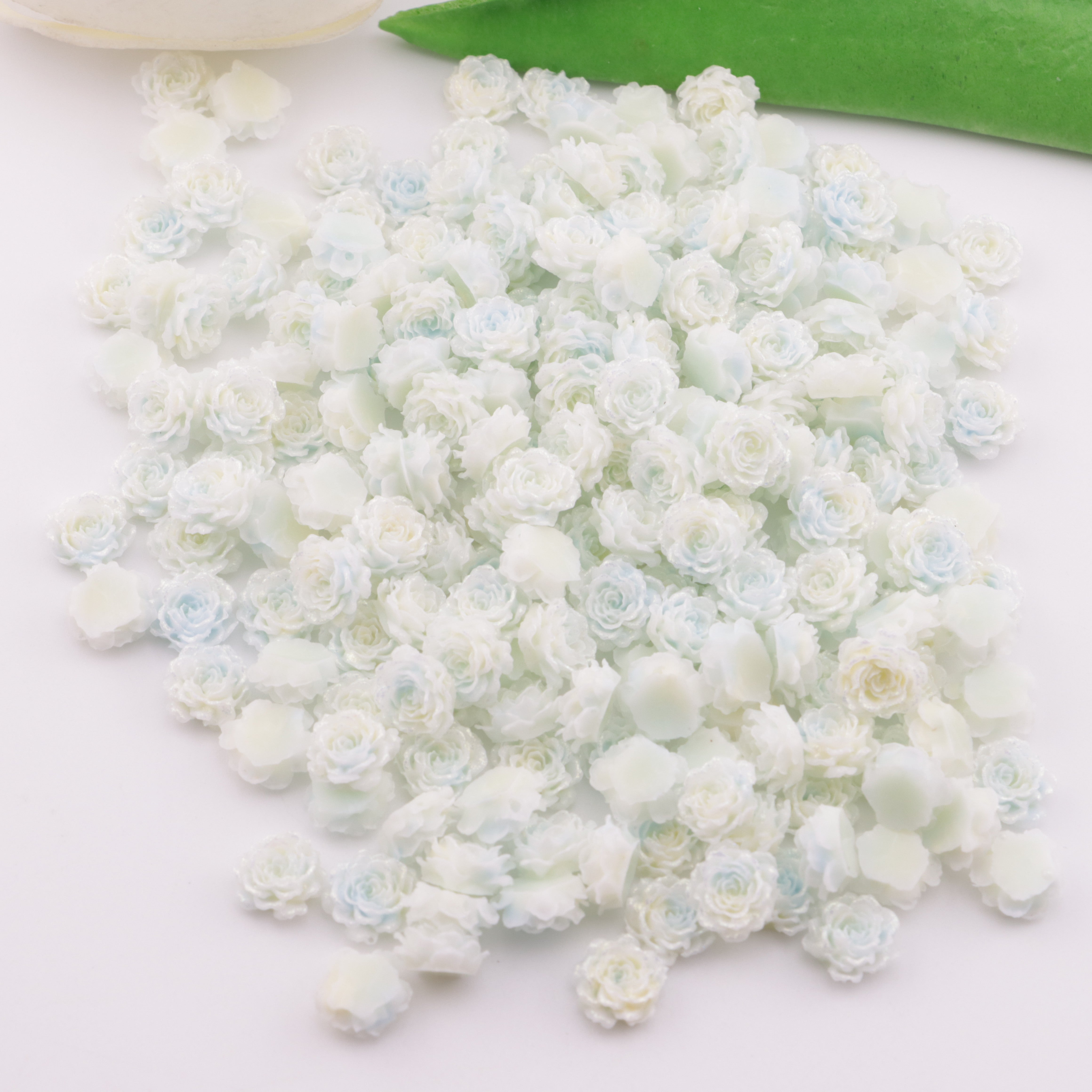 FS5331- 8mm Soft Flower Charms Soft Flower Patches