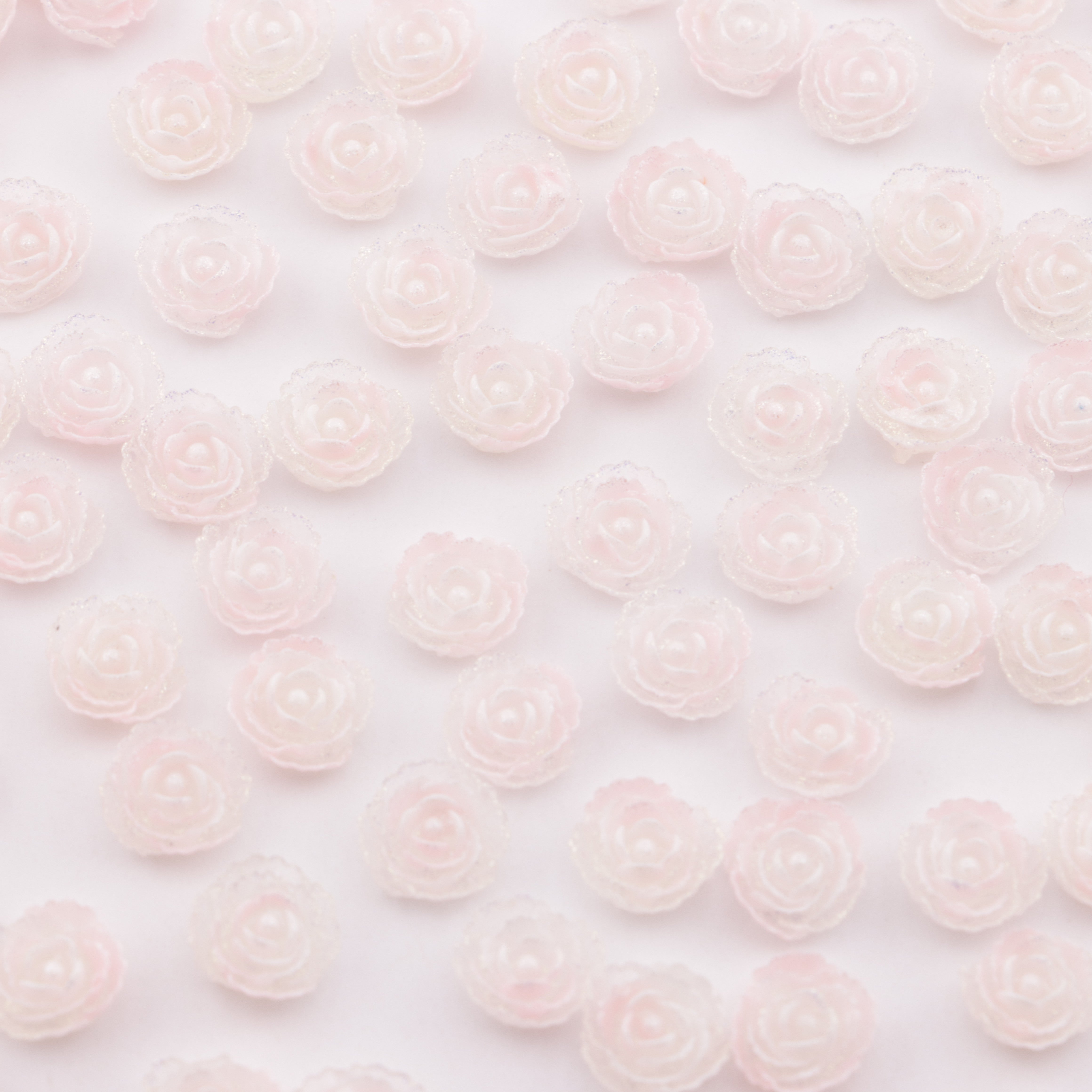 FS4626- 8mm Luminous Soft Flower Charms