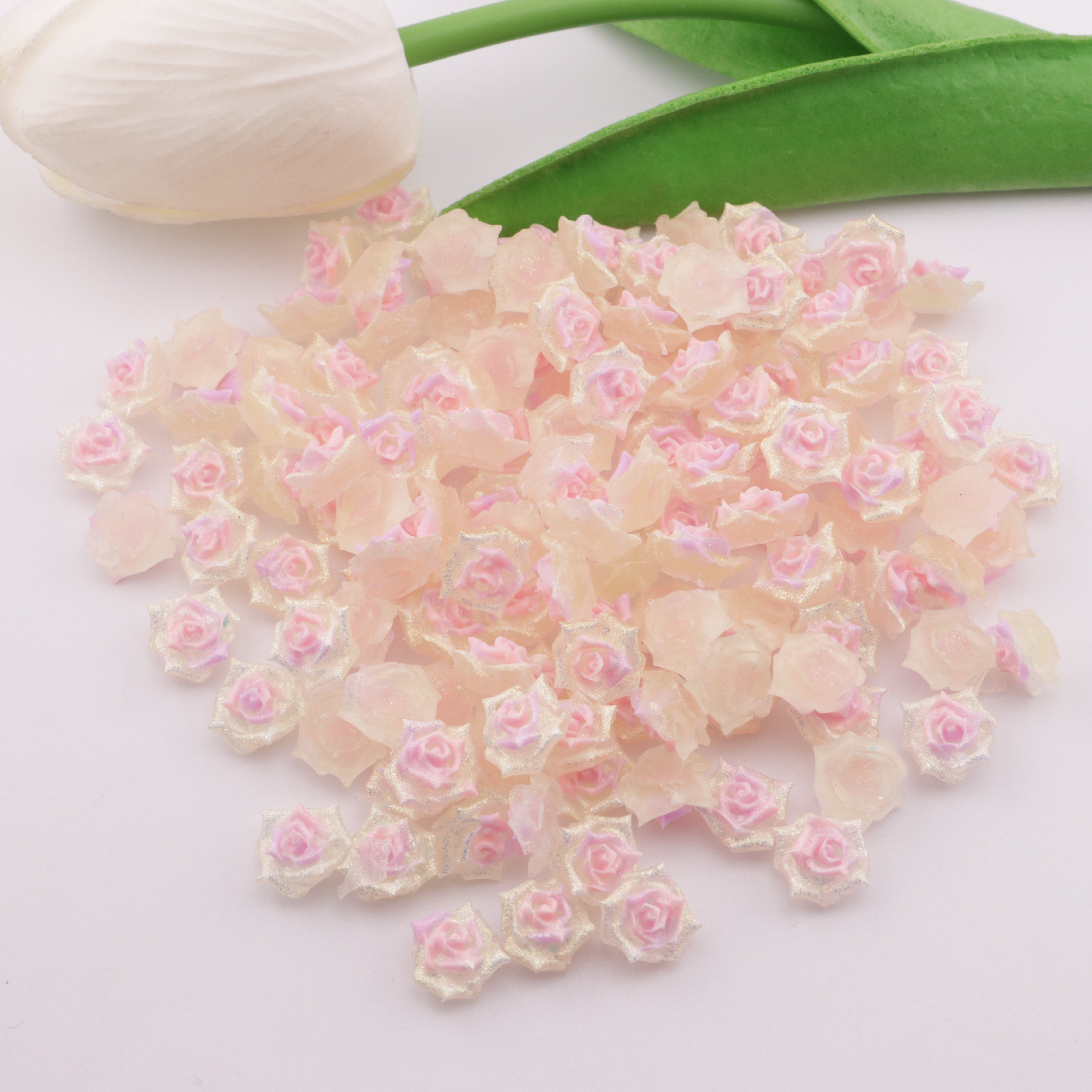 FS5219- 12mm Glowing Rose Soft Flower