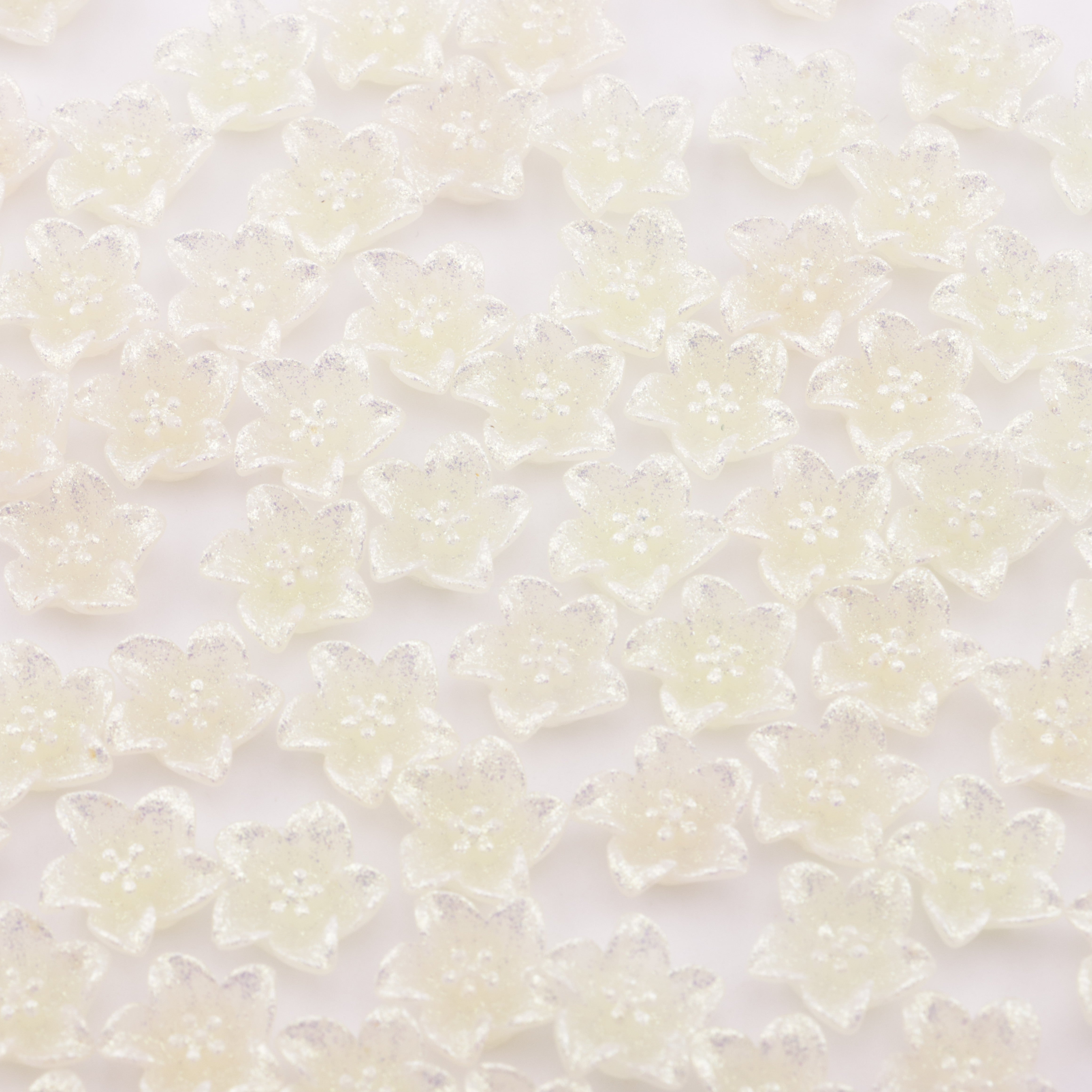 FS5328- 14mm Lily Flower Lily Soft Flower Charms Luminous