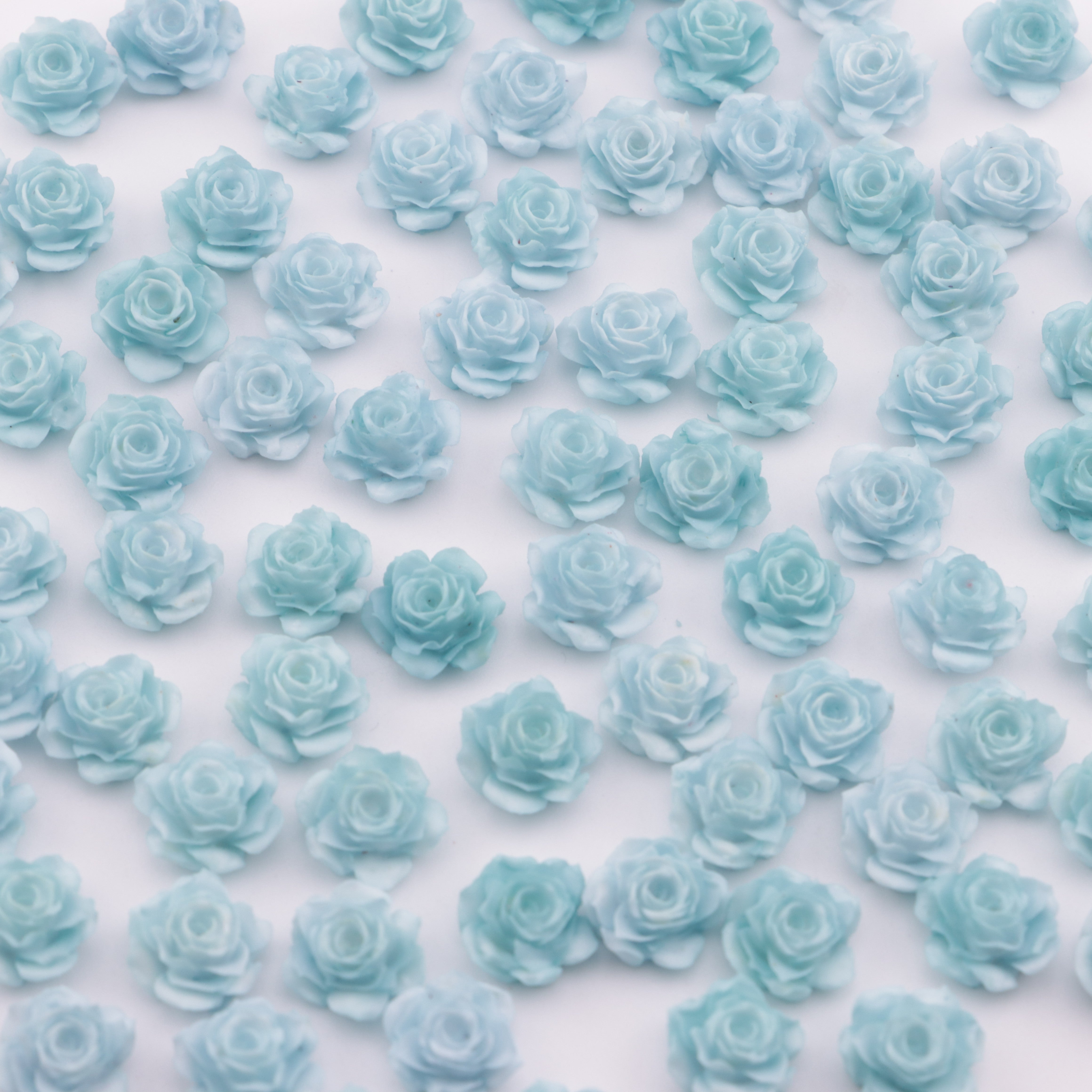 FS5680- 10mm Soft Flower Charms Small Soft Flower Patches