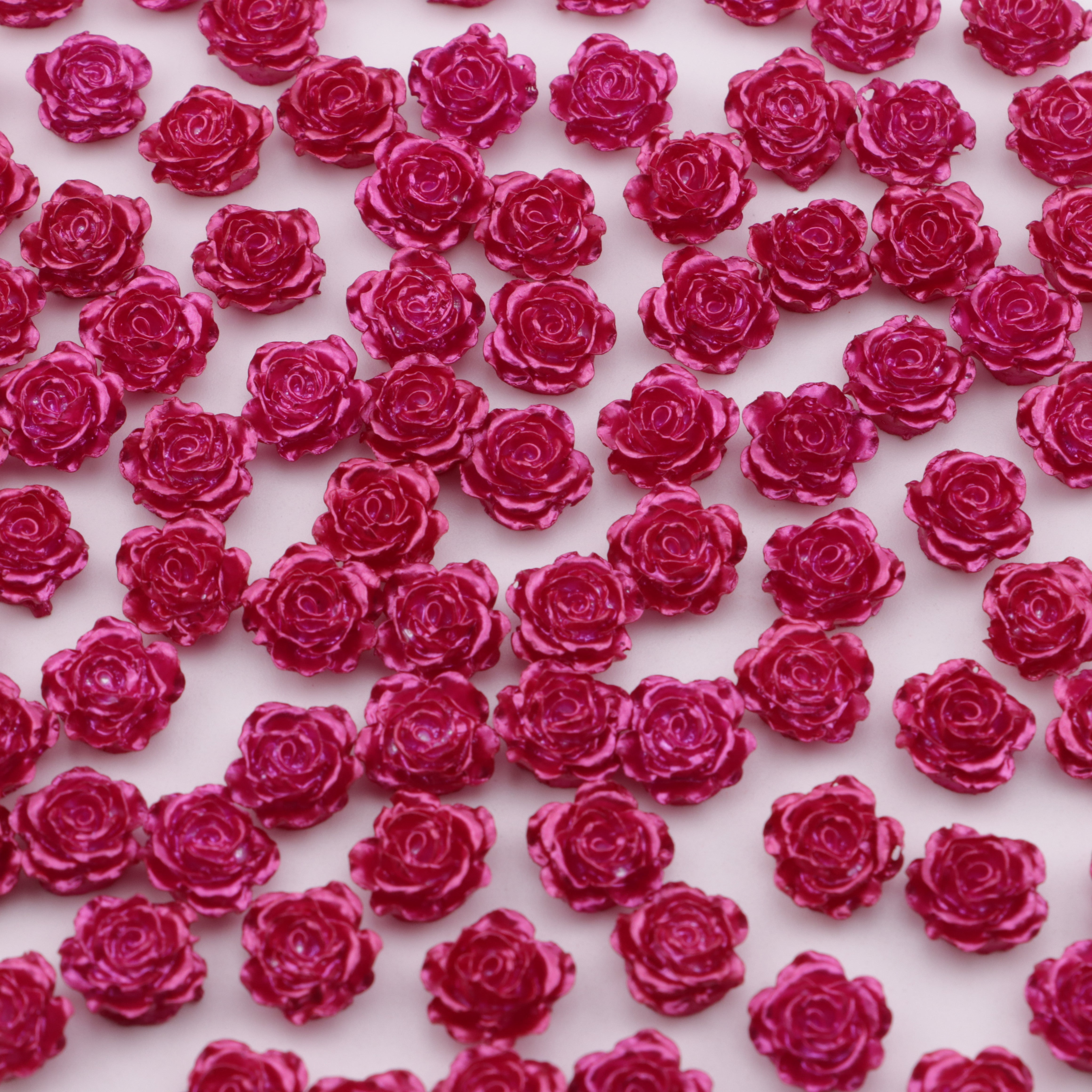 FS5574- 10mm Soft Flower Charms Soft Flower Patches