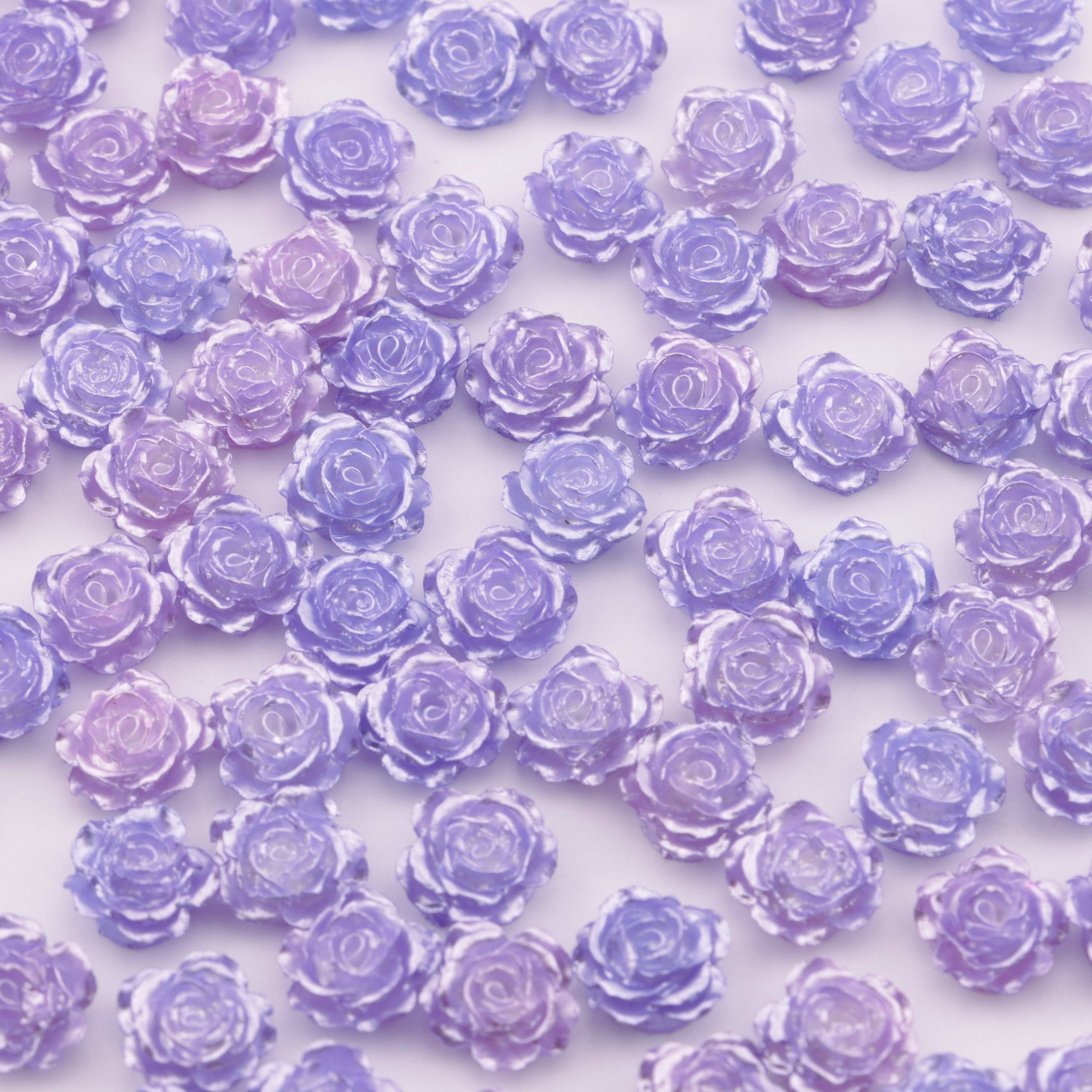 FS5574- 10mm Soft Flower Charms Soft Flower Patches