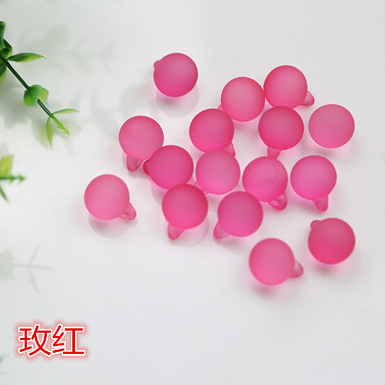 Mixed Color Clear Frosted Acrylic Beads Fit For Car