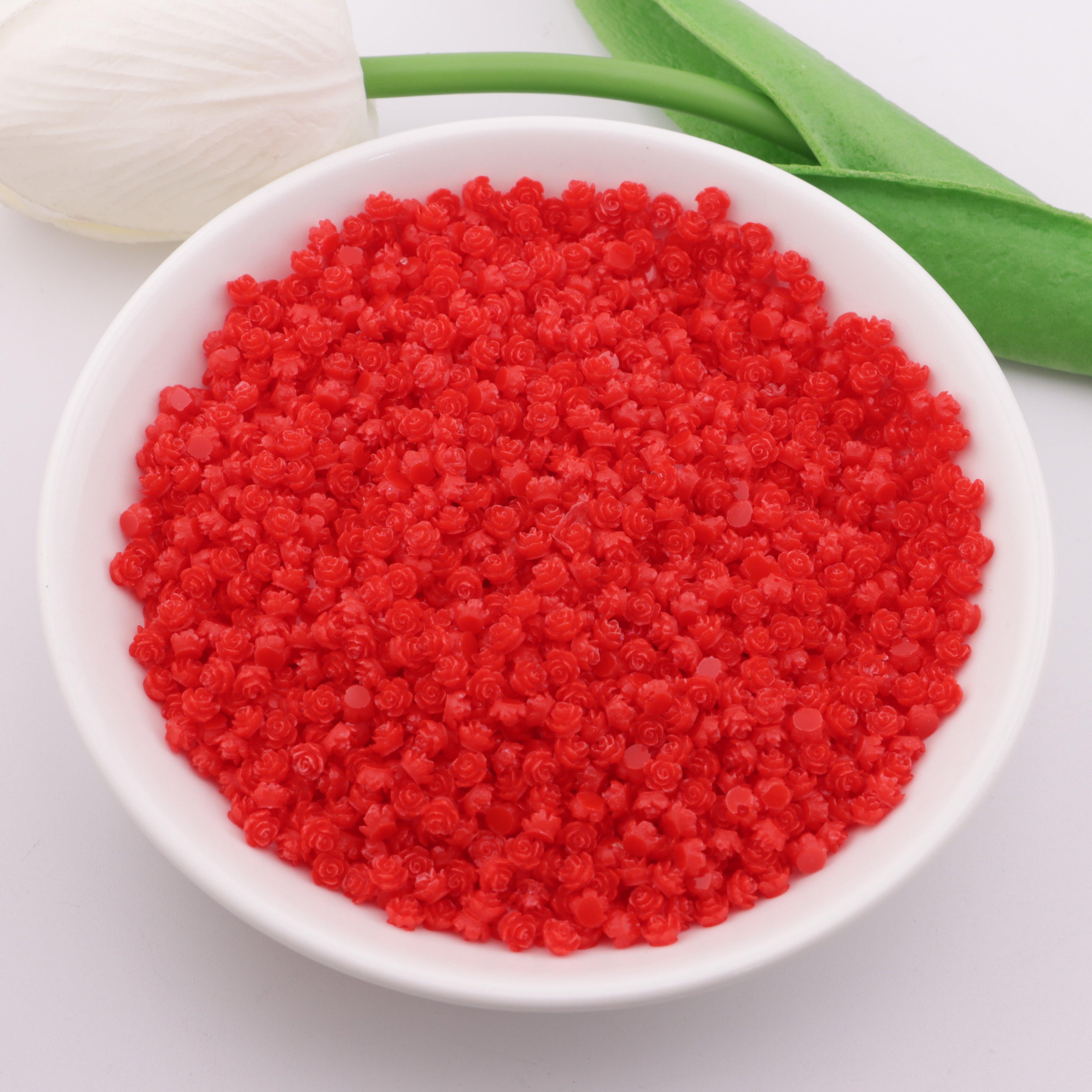 FS5602- 4Mm Small Flower Charms Small Flower Patches