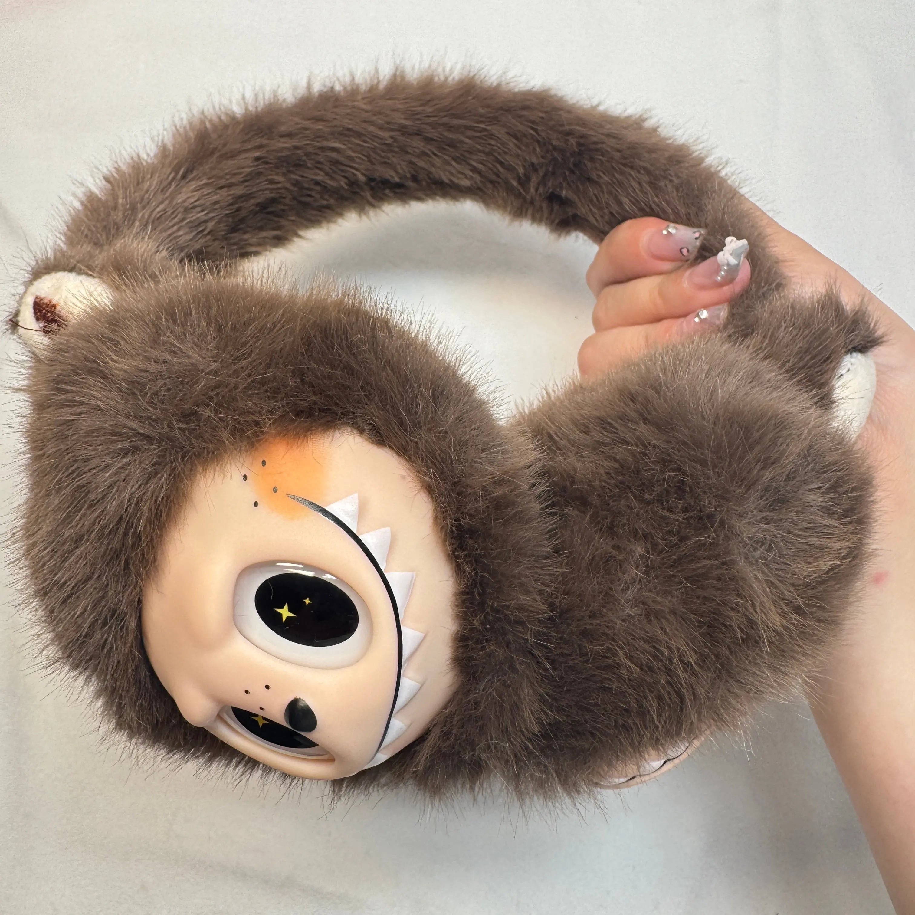 Labubu 3.0 Fluffy Ear Warmer Zoe's DIY Shop