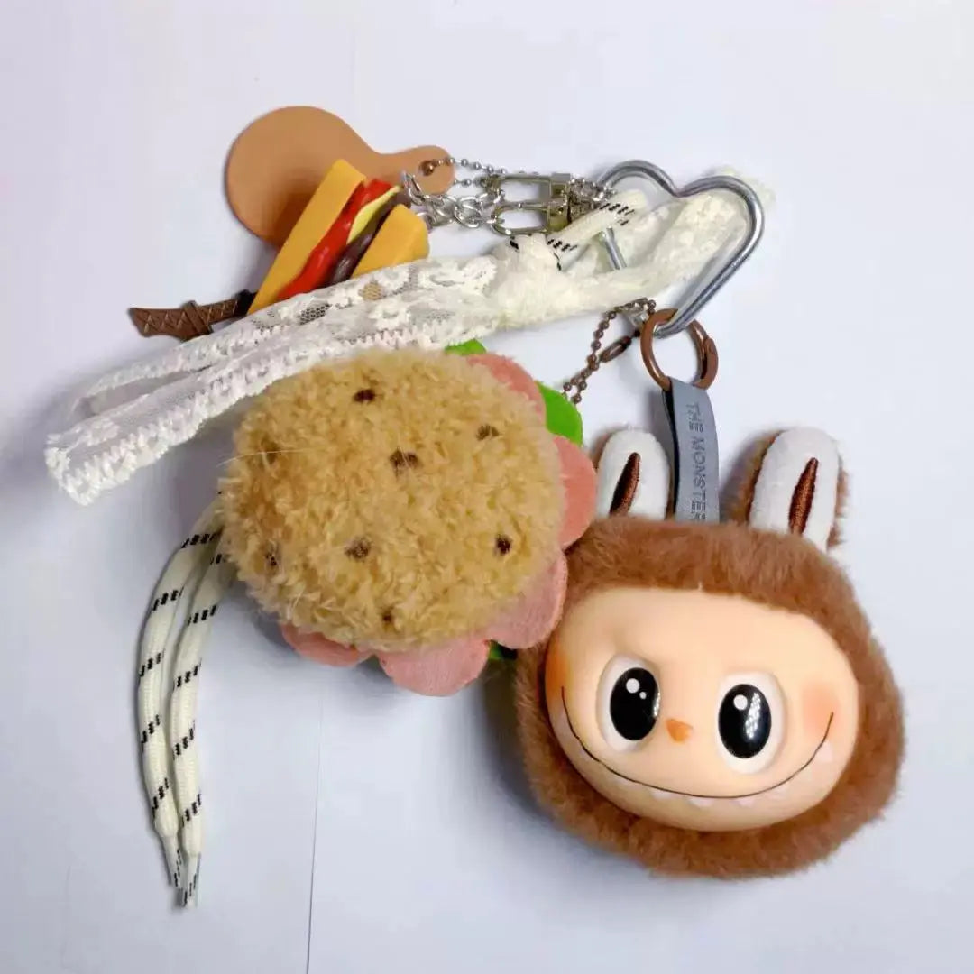 Labubu Head 2.0（Labubu Head Only Not Contain With Keychain） Zoe DIY Wholesale