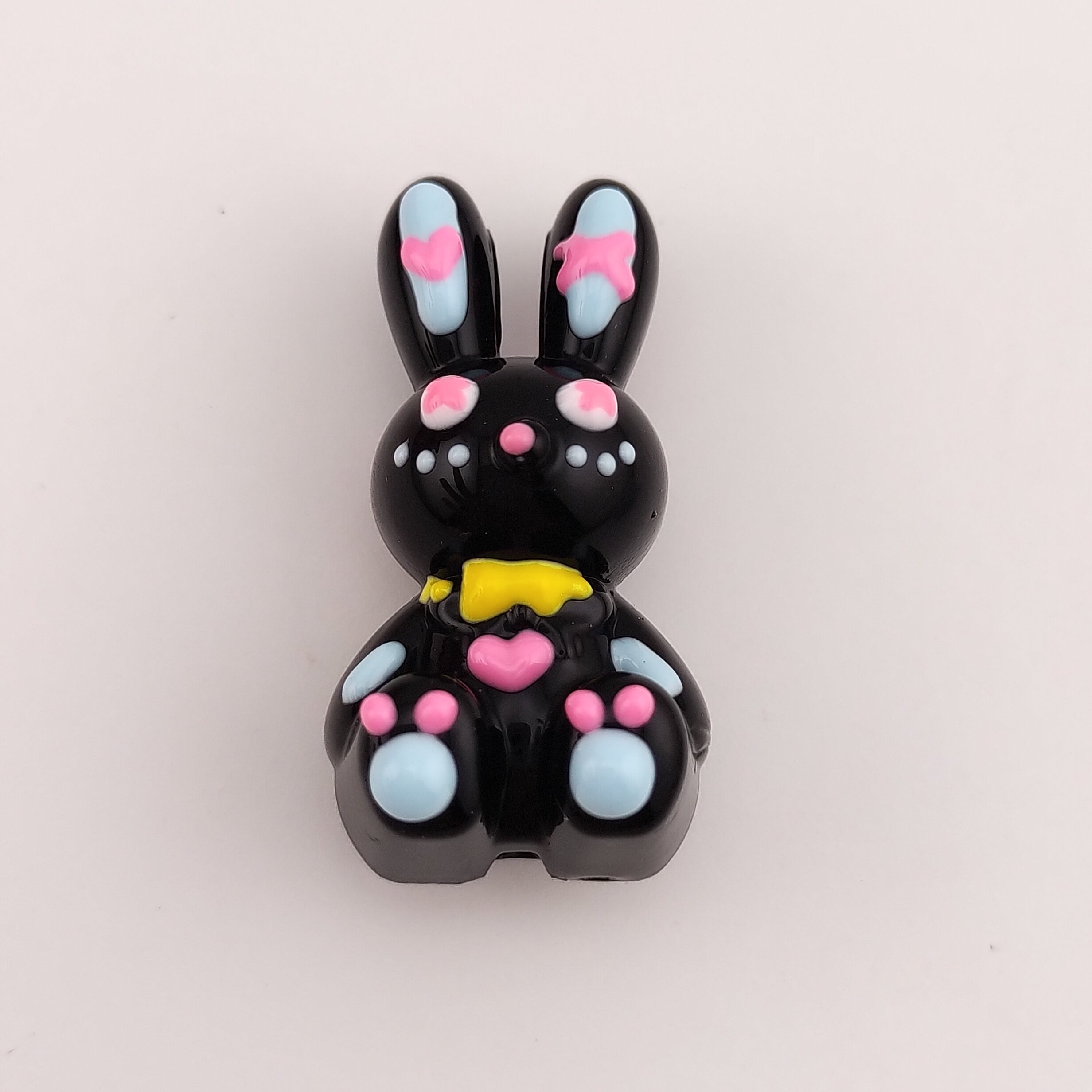 18MM Sitting Rabbit Handpainted Acrylic Beads Fit For Beadable Pens