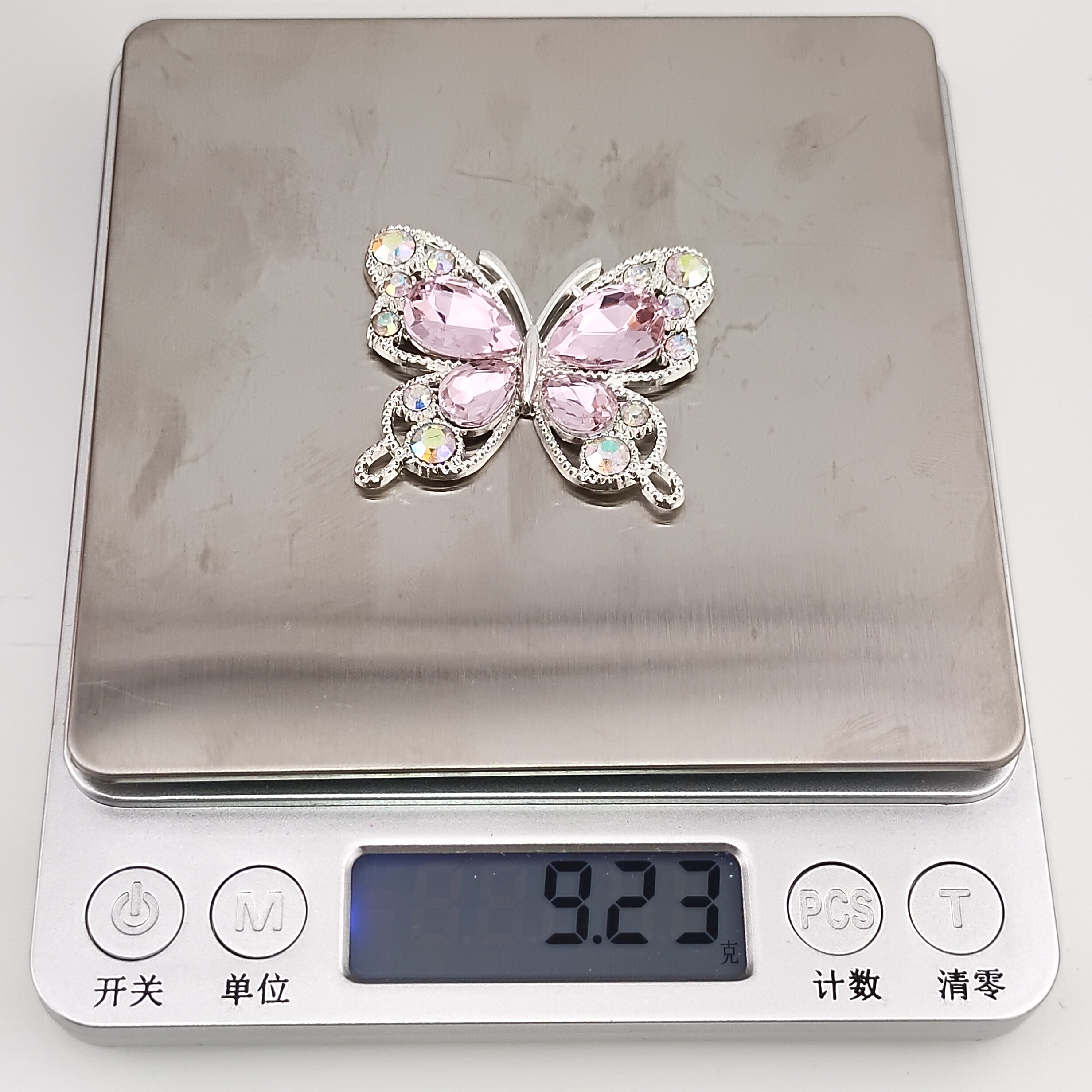 34*40mm Butterfly Alloy Patch For Making Fancy Bead