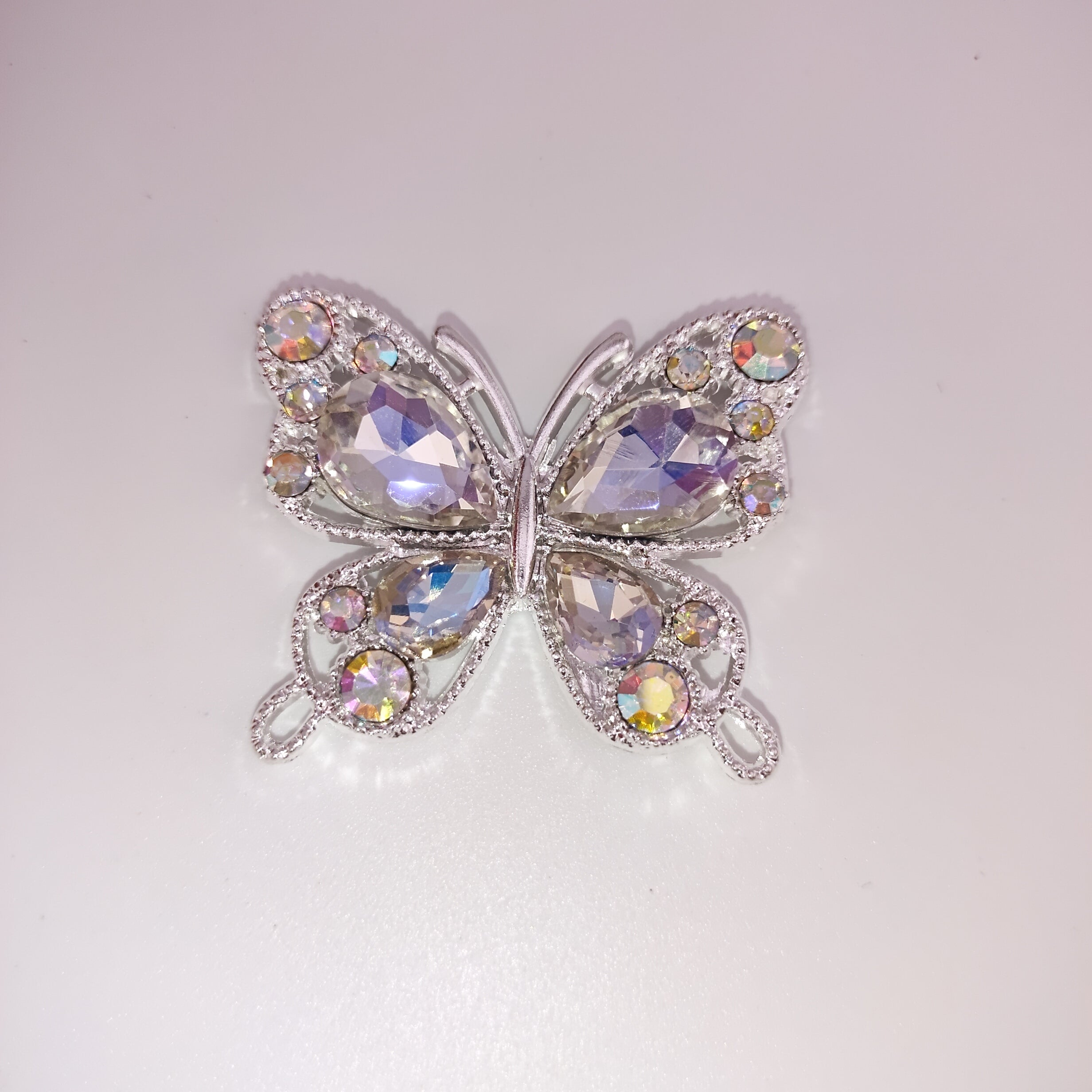 34*40mm Butterfly Alloy Patch For Making Fancy Bead