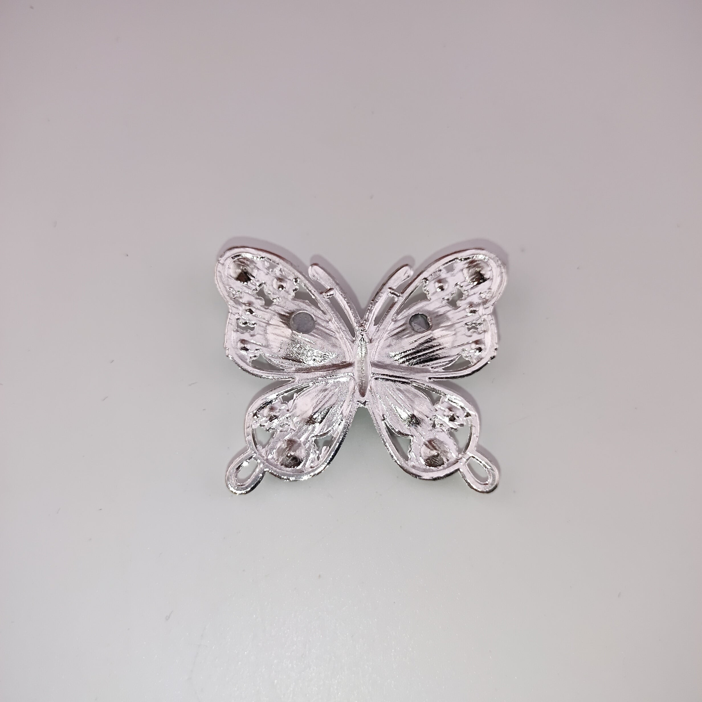 34*40mm Butterfly Alloy Patch For Making Fancy Bead