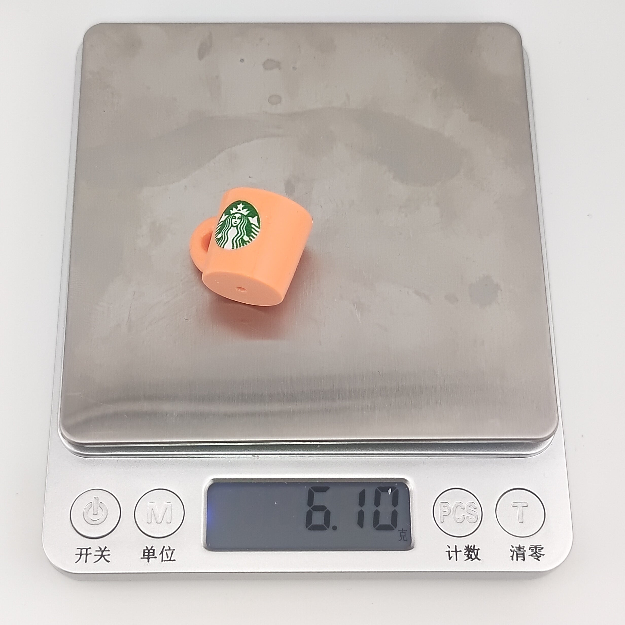 26MM Mixed Color Glowing Starbucks Cup Resin Beads Fit For Beadable Pens