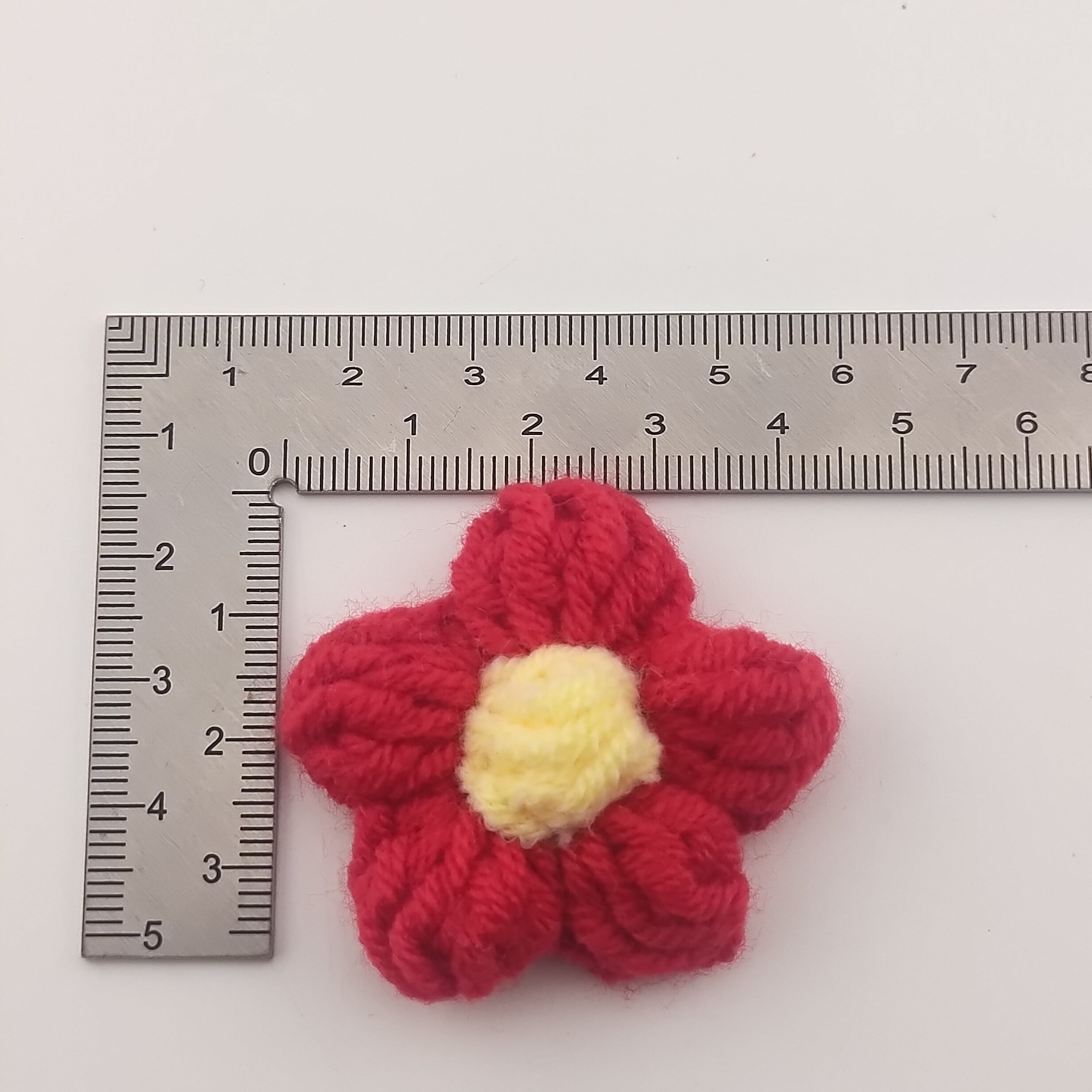 45MM Mixed Color Knit Flower Accessories Fit For Beadable Pens