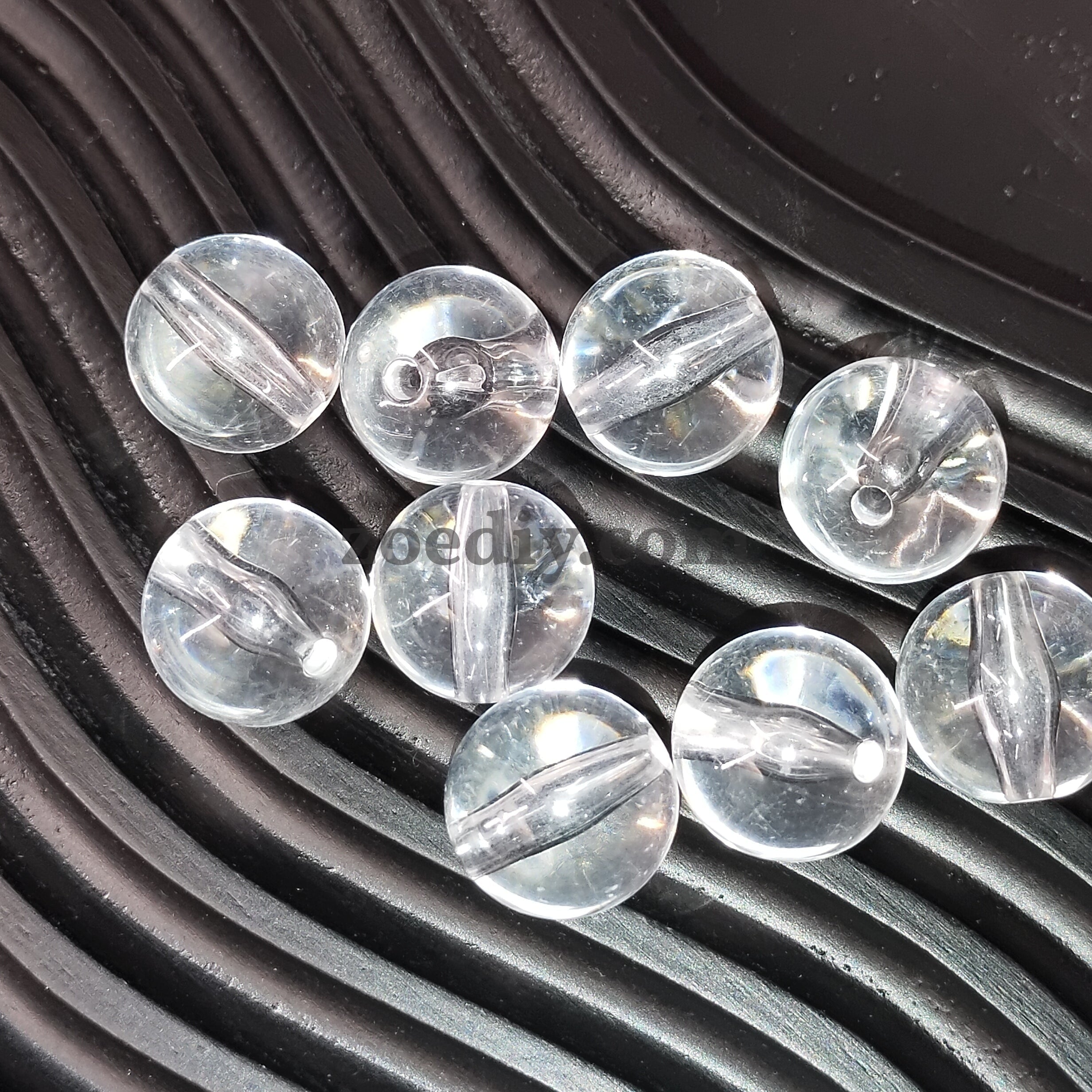 FS0879-18MM Clear Round Beads Fit For Beadable Pens