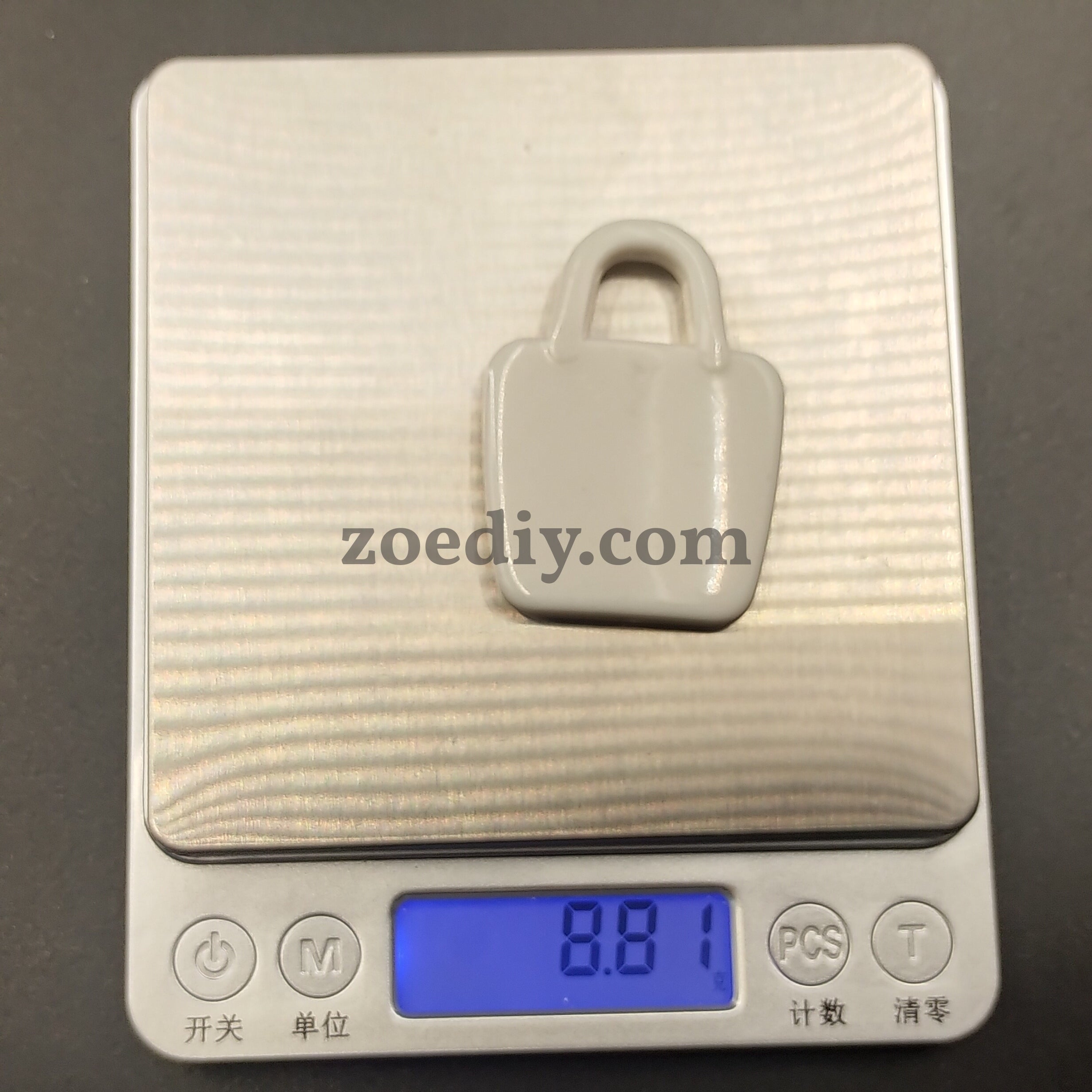 FS0319-37*50MM White Transparent Bag Based Beads Fit For Beadable Pens