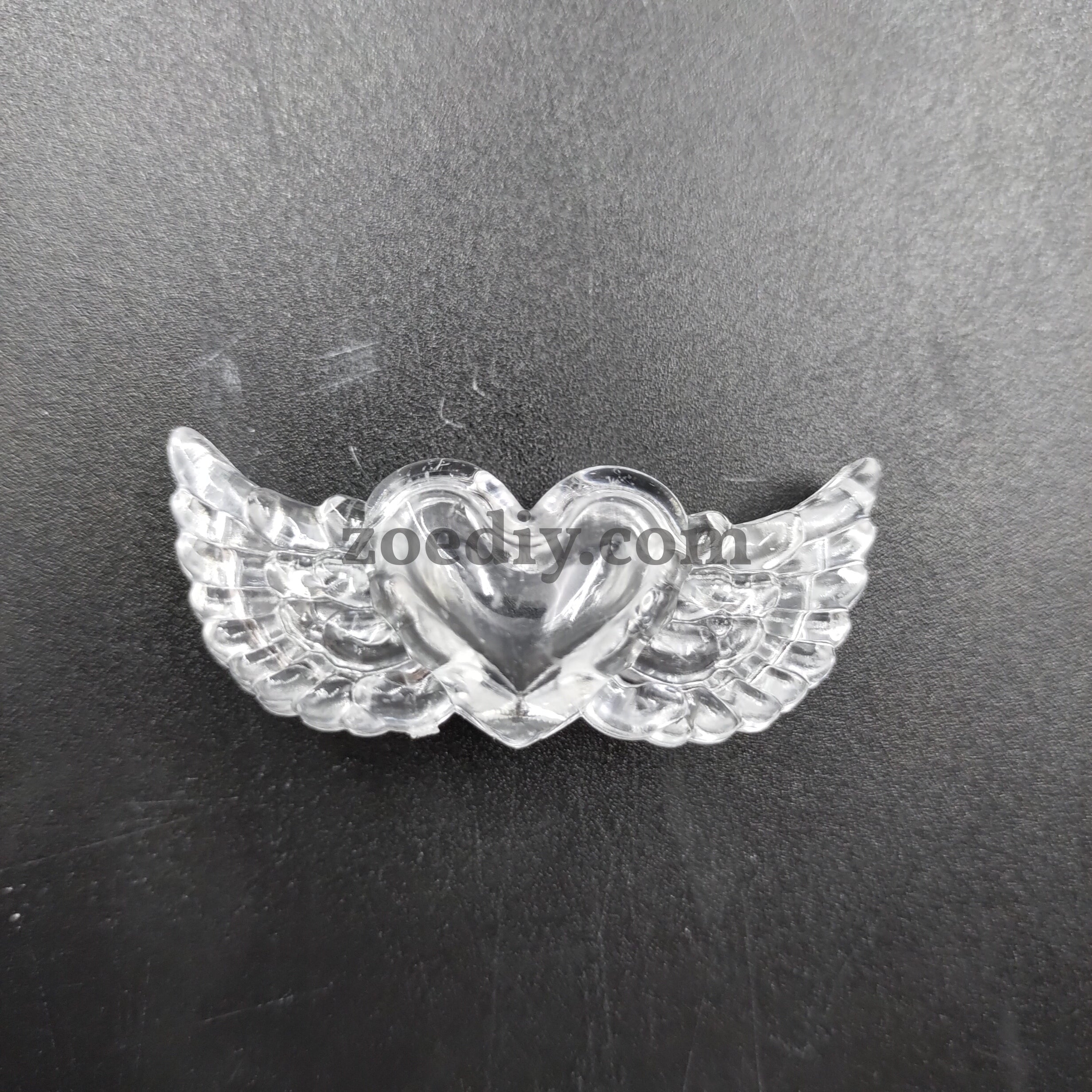 FS0869-50MM Transparent Love Wings Swinging Joy