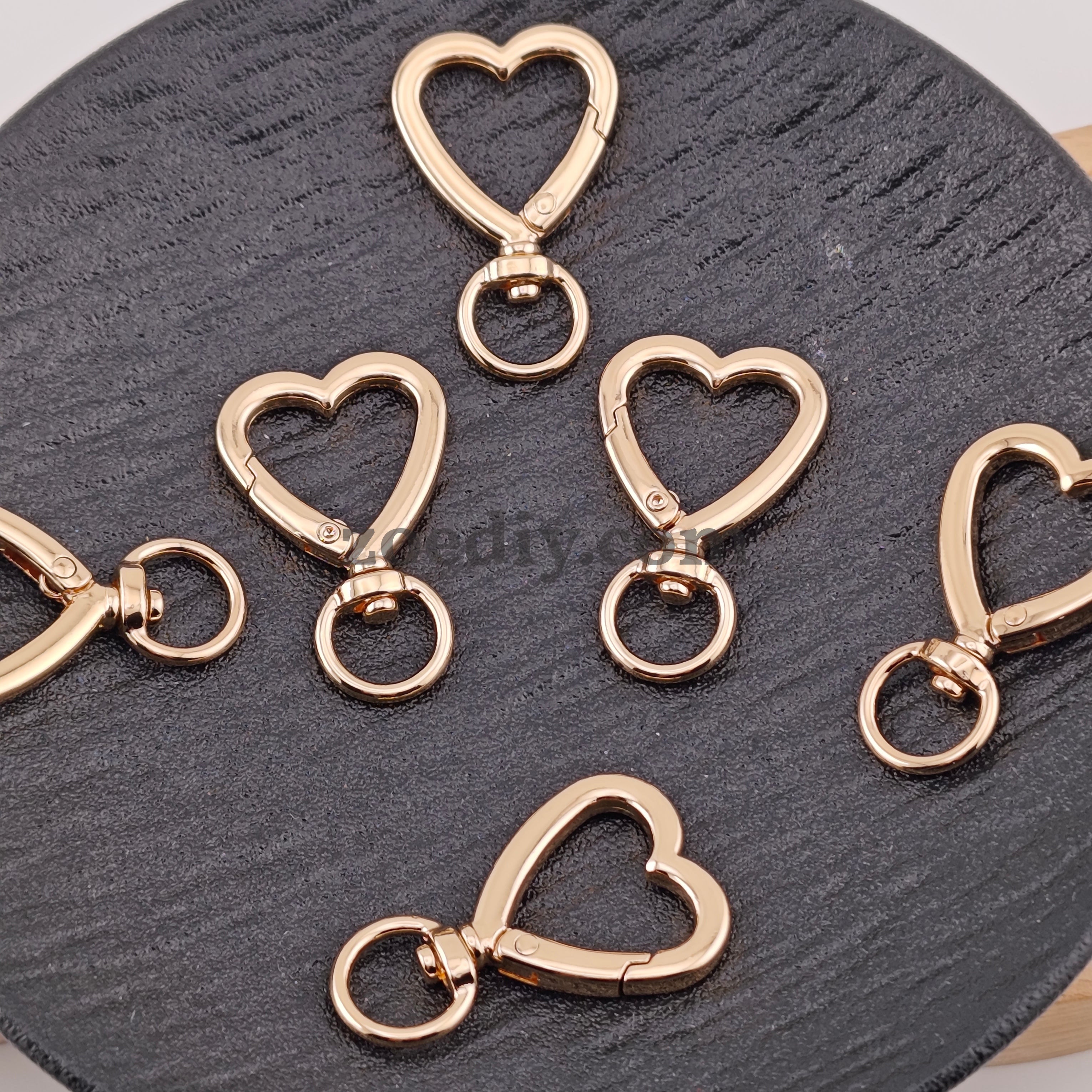 FS1560-41*26mm Heart Keychain Ring