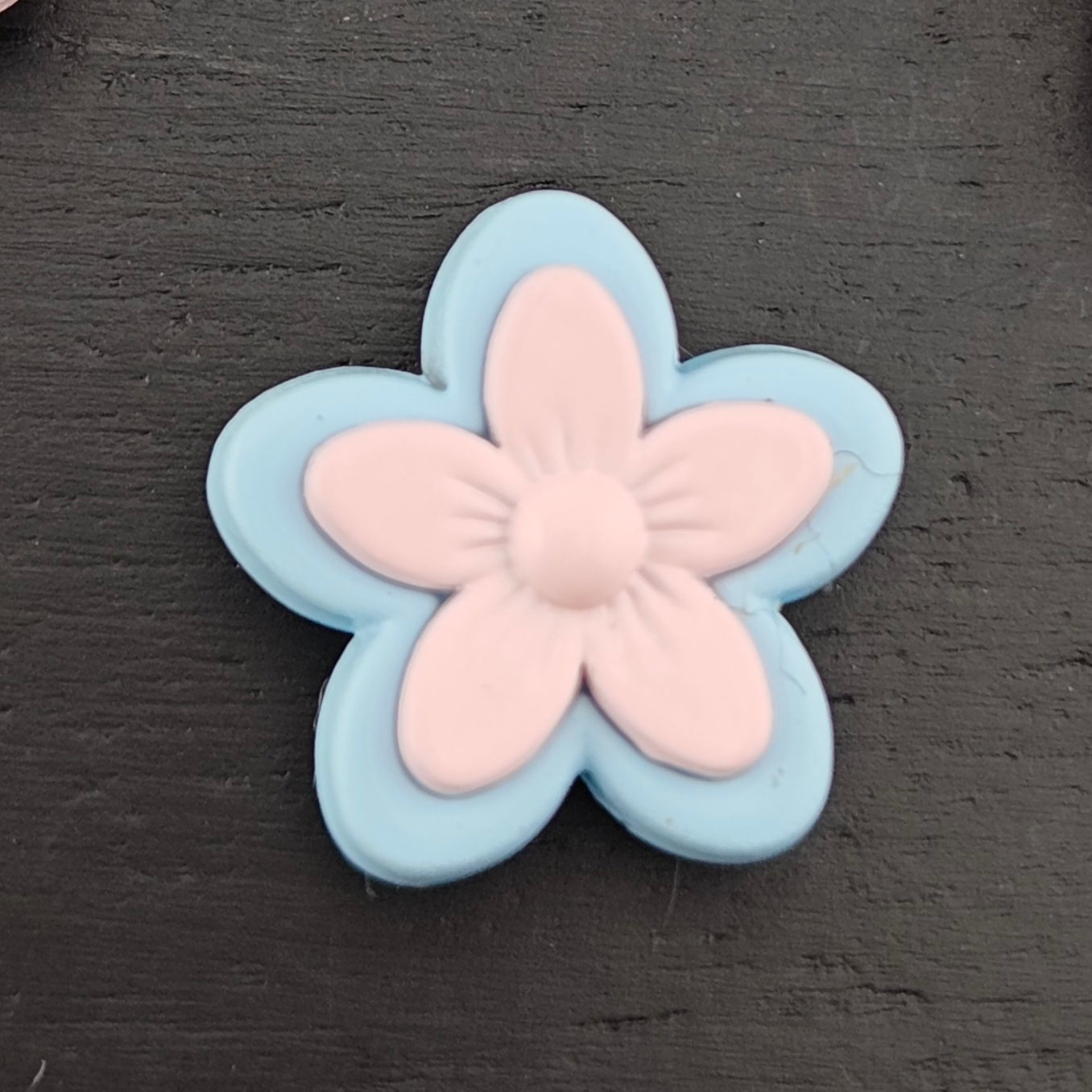 FS2789- 5PCS 14.5mm Alloy five-petaled flowers Beads For making keychain