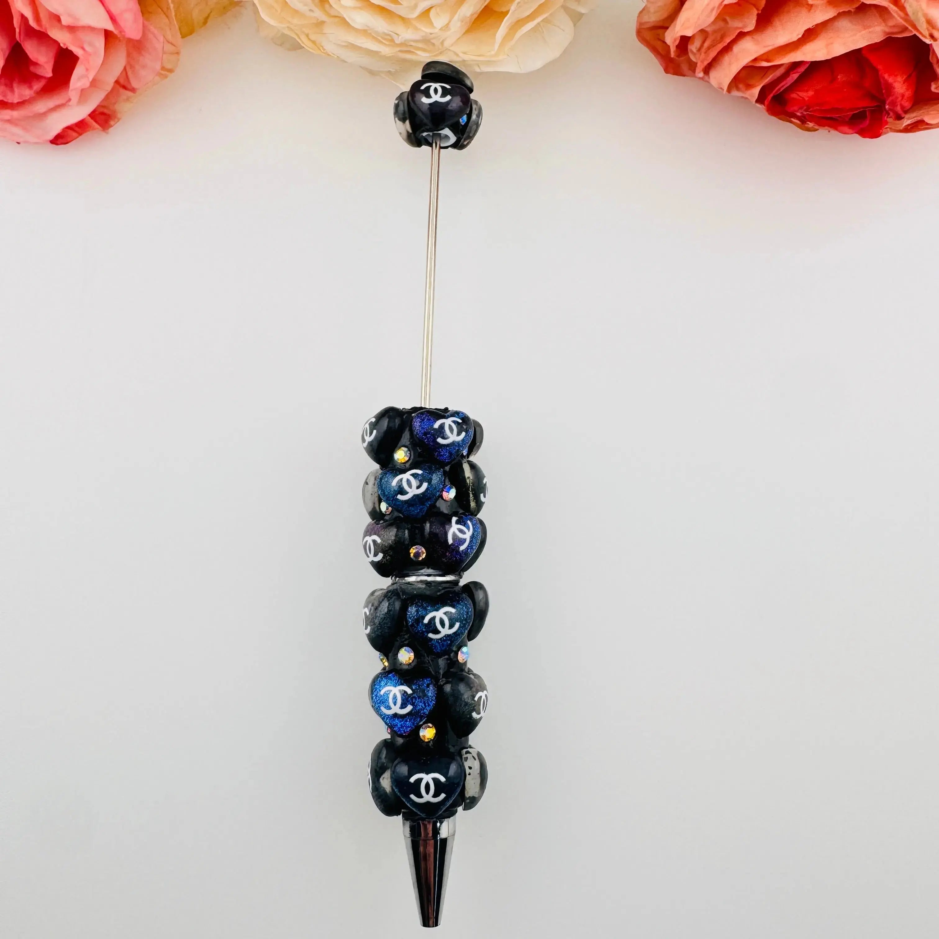 PP18132-Heart Clay Beadable Pens As Pictures Show Zoe DIY Wholesale