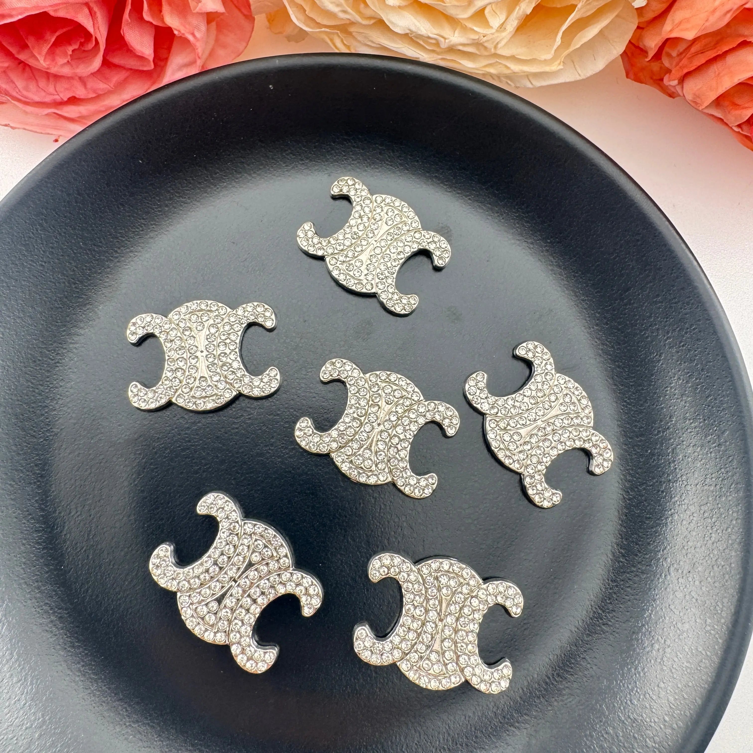 PP19001-About 18*24mm Celine Metal Patch Zoe DIY Wholesale