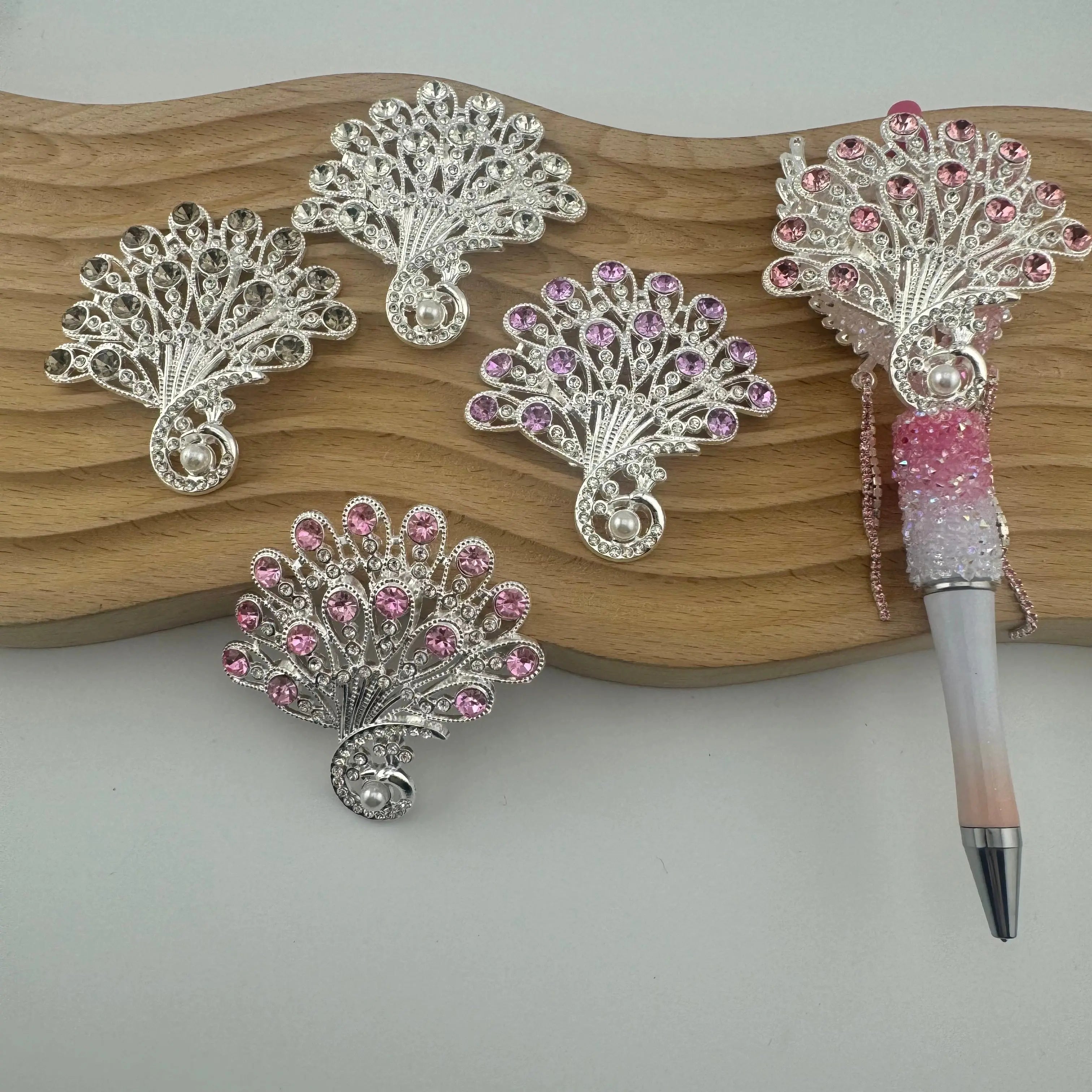 Peacko Diamond Metal Patch For Making Fancy Beads Zoe's DIY Shop