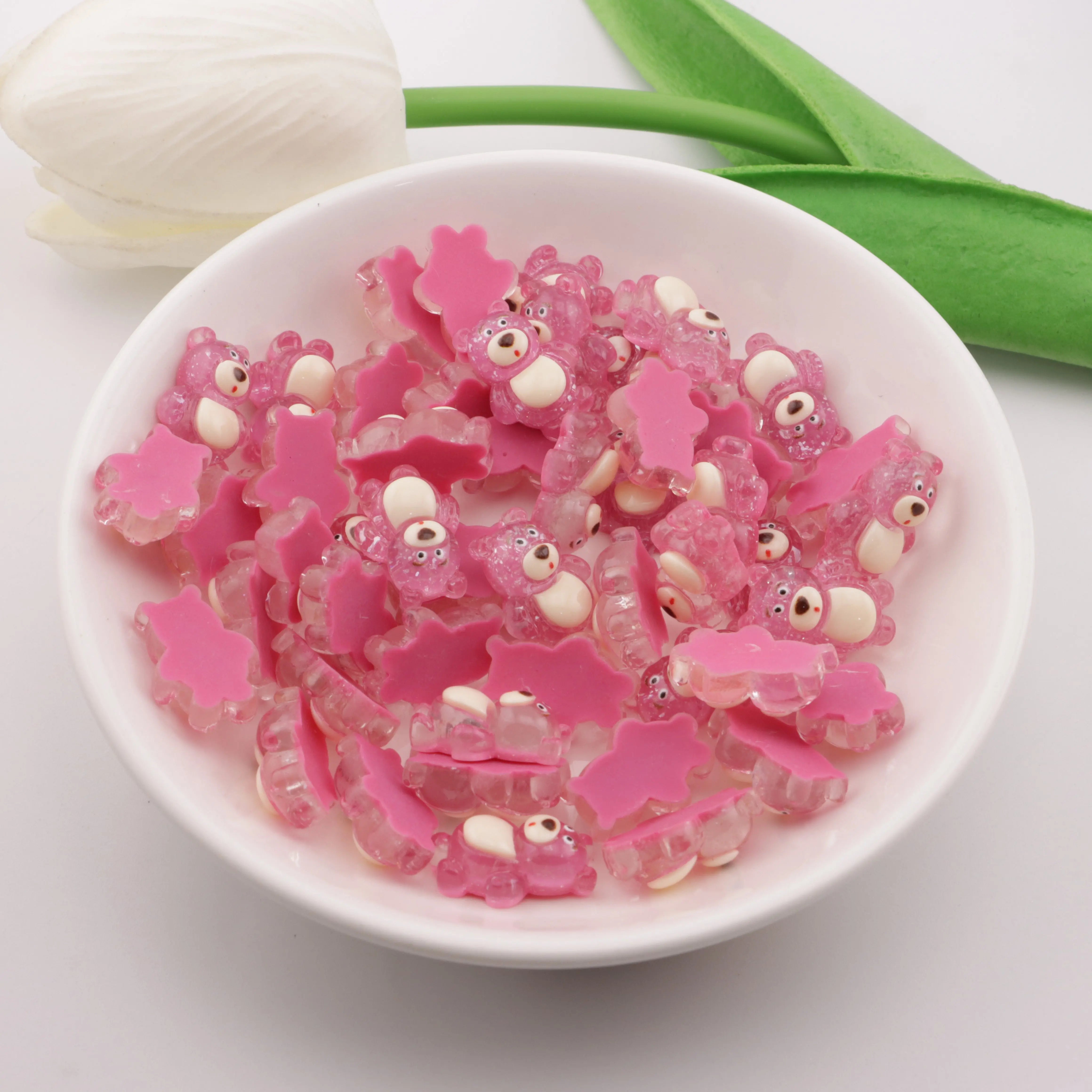 Strawberry Bear Resin Patches Zoe's DIY Shop