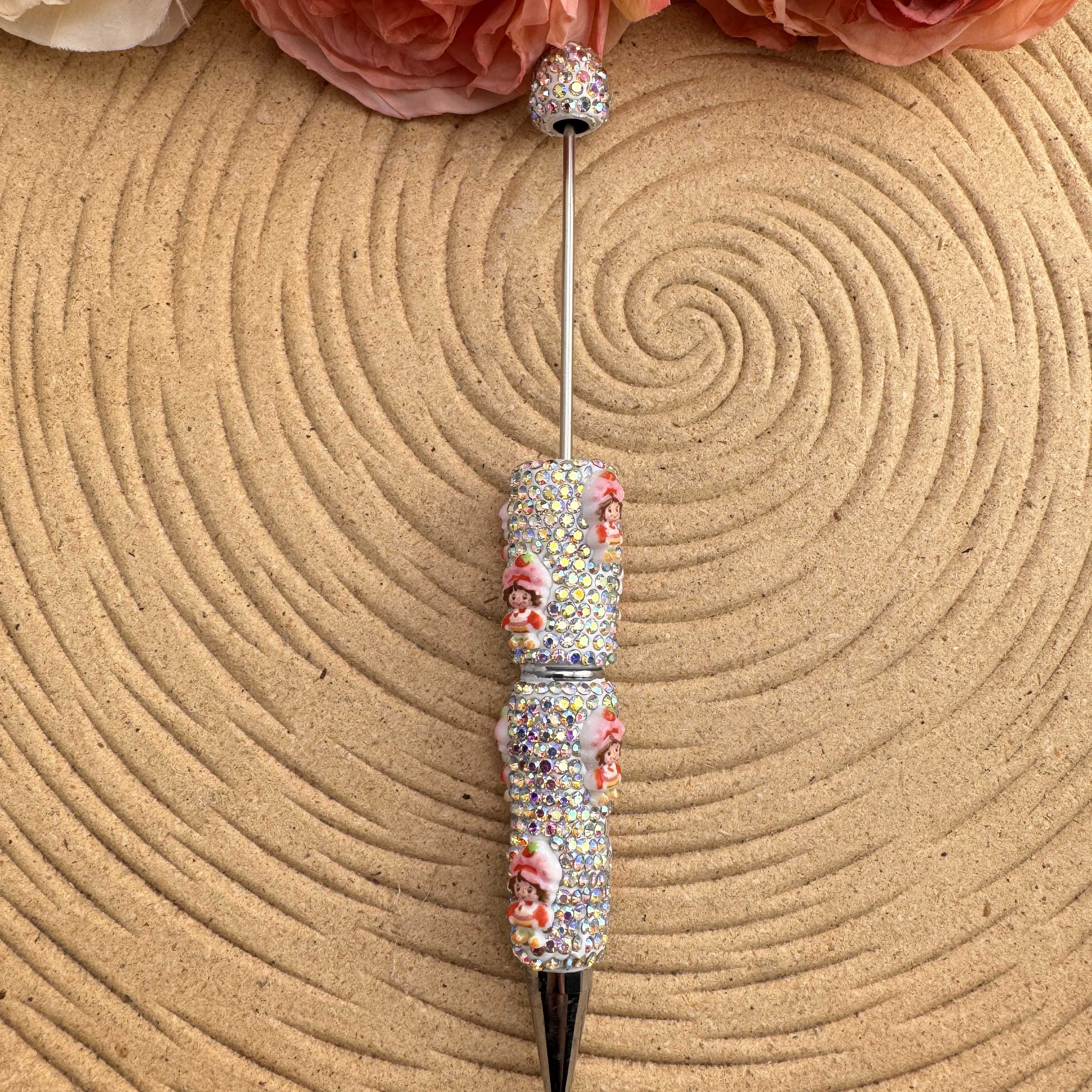 Strawberry Girl Fancy Beadable Pens Zoe DIY Wholesale