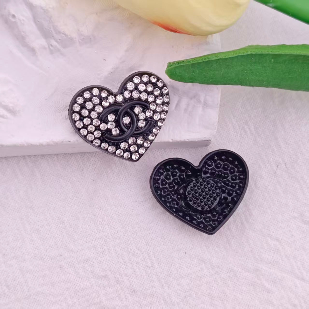 FS3902- Fully Diamond-Studded Heart CC Zoe's DIY Shop