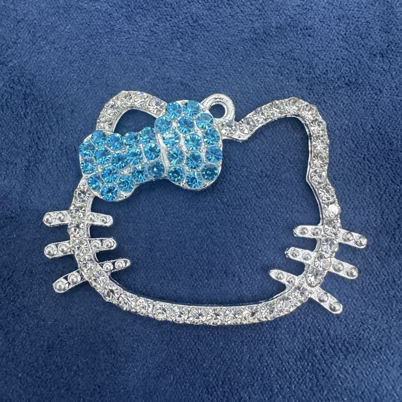 HK Rhinestone Metal Charms For Making Fancy Beads