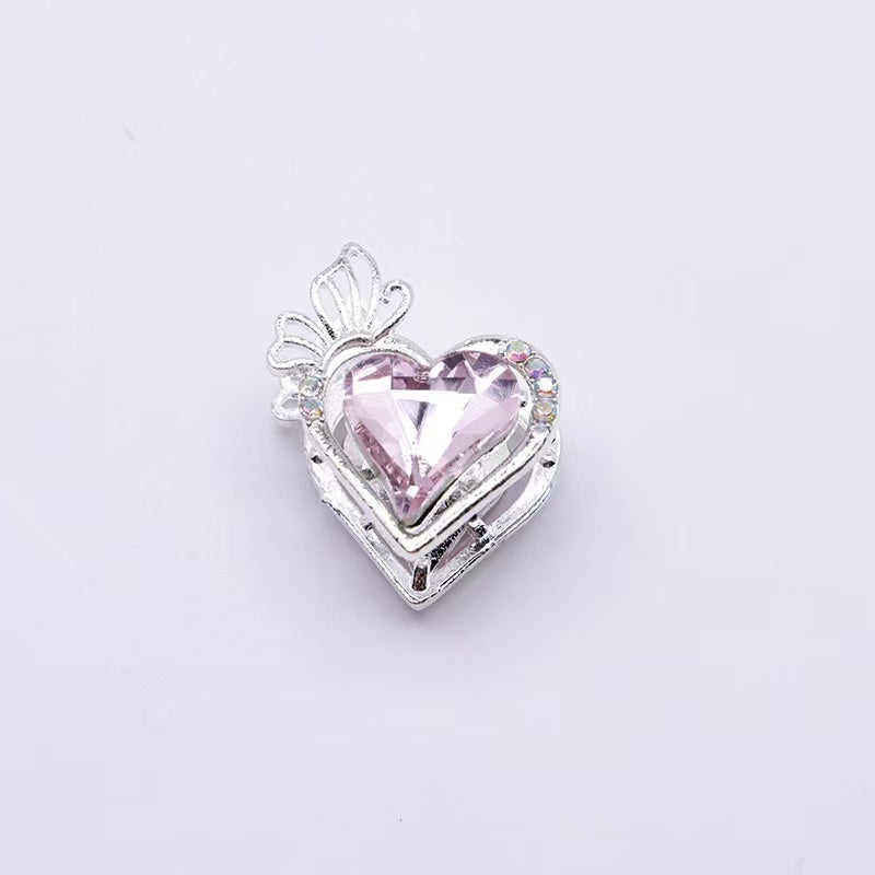 Heart Butterfly Heavy-Duty Beads Straight Hole Beading Accessories Findings DIY Beaded Pen