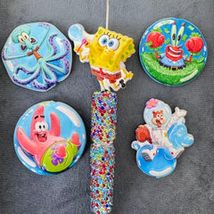 Acrylic Beads Undersea Animated Cartoon Character  Random Mix For Pen Toppers Or Keychain