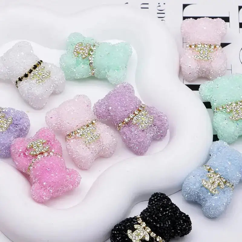 Cc Sugar Bear for Crafts DIY Bracelets Keychains Pens Jewelry Making Supplies -Zoe DIY Wholesale